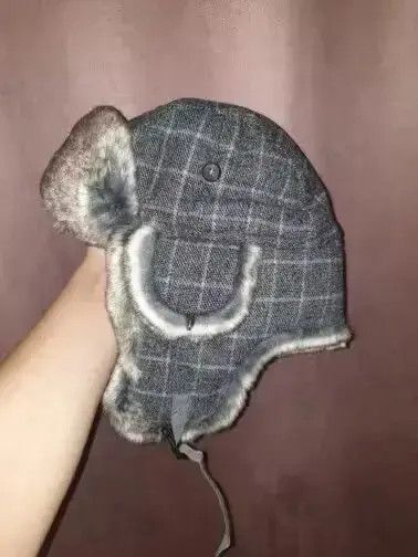 Other Men Russian Bomber Hat Winter Ushanka Trapper Hat Size ONE SIZE - 4 Thumbnail