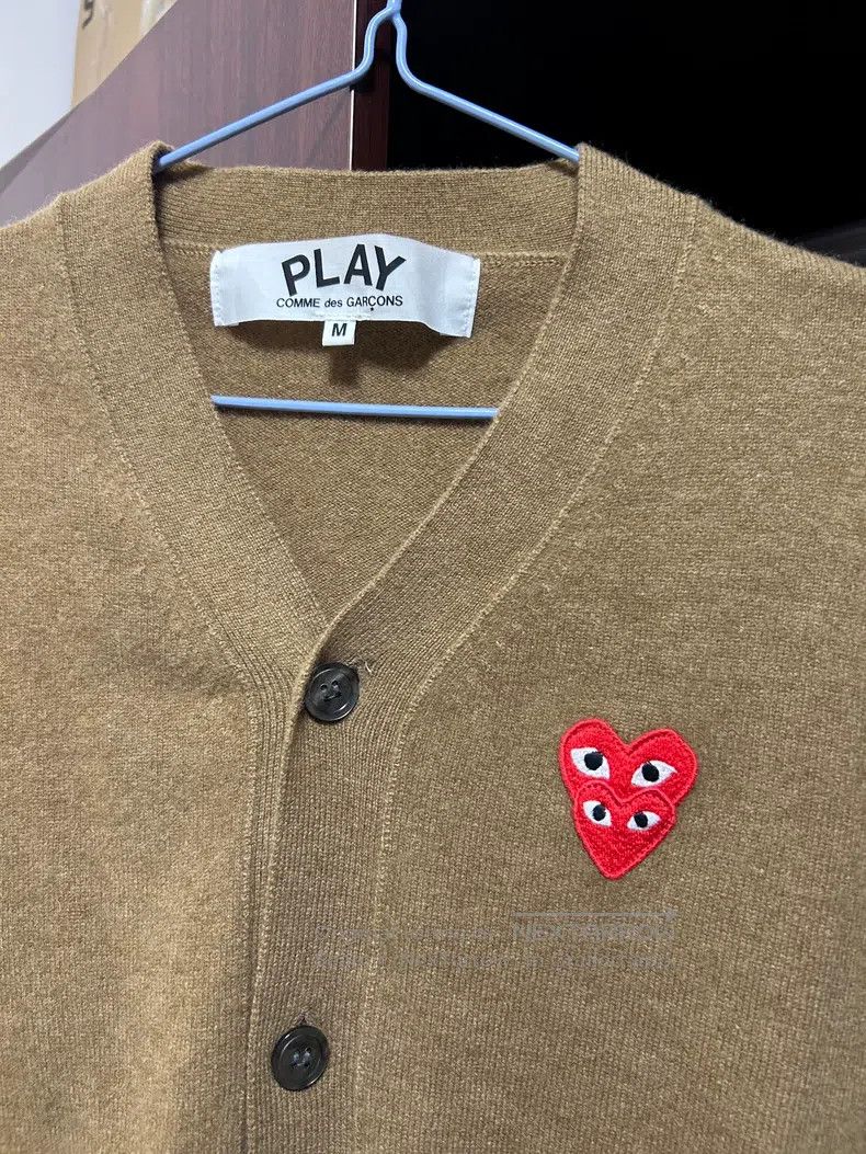 Comme des Garcons Comme Des Garcons Camel Knit Cardigan Size M / US 6-8 / IT 42-44 - 2 Thumbnail