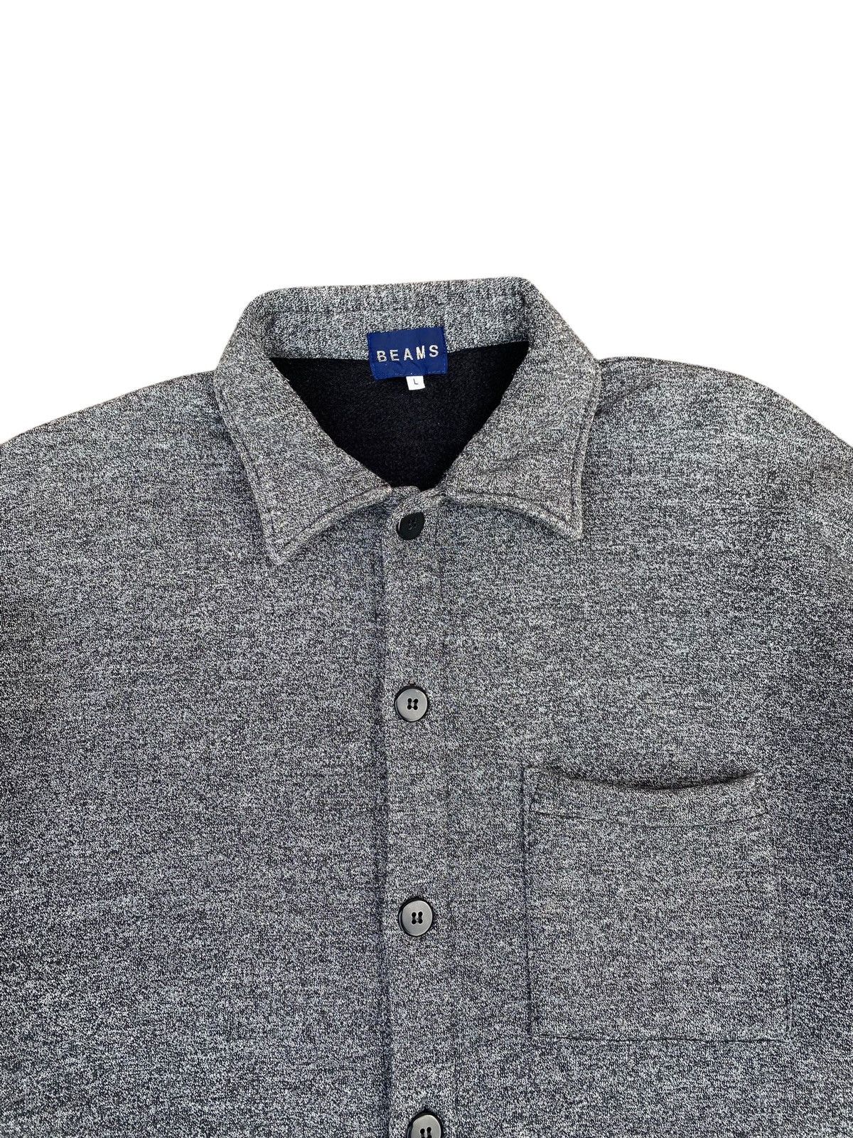 Beams Plus × Japanese Brand × Vintage Vintage Beams Japan Overshirt Jacket. #D6 Size US L / EU 52-54 / 3 - 2 Thumbnail