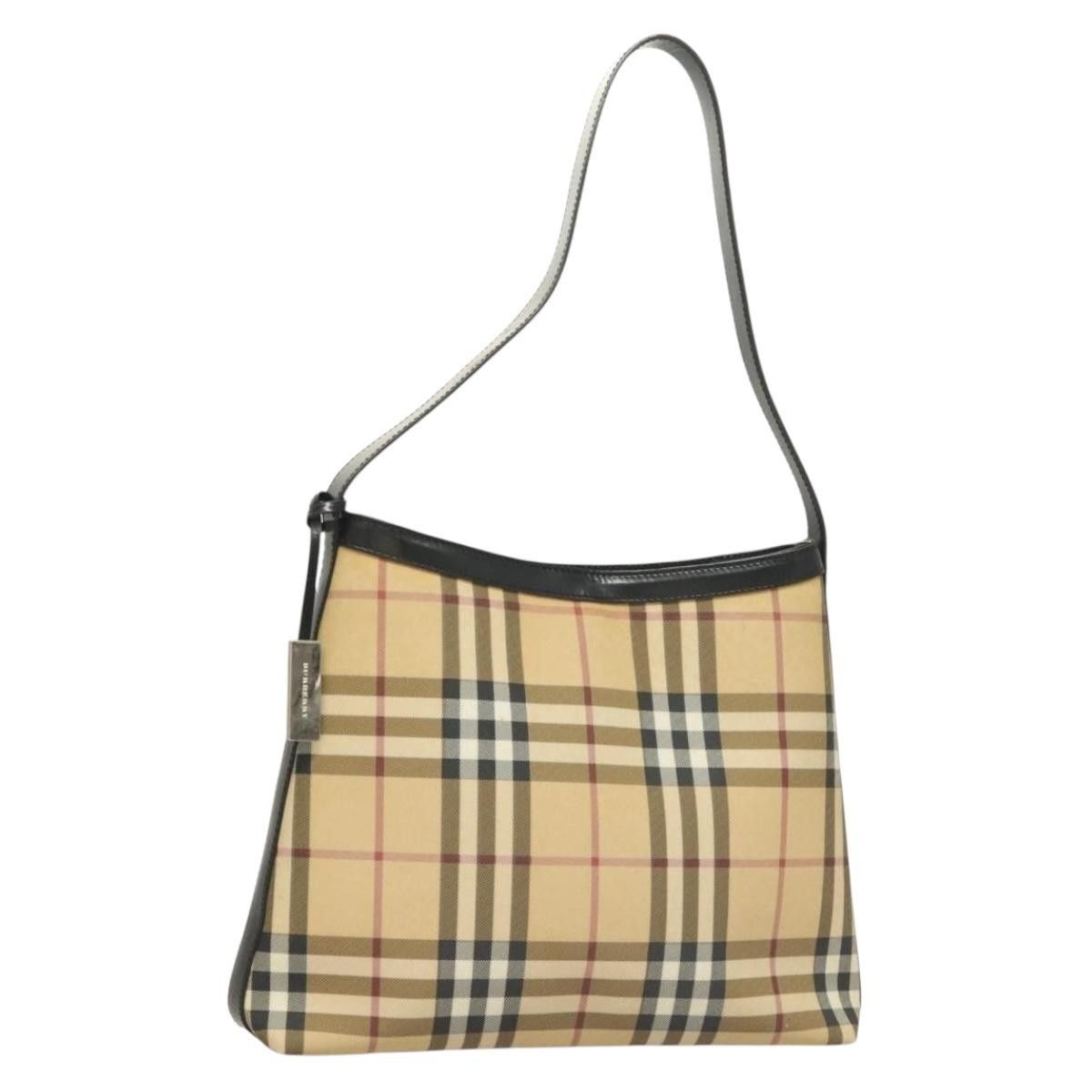 Burberry Burberry Shoulder Bag Nova Check Canvas Size ONE SIZE - 1 Thumbnail