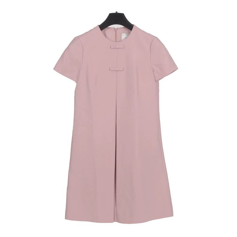 Valentino Valentino Silk Short Sleeve Dress Size US XS / EU 42 / 0 - 1 Thumbnail