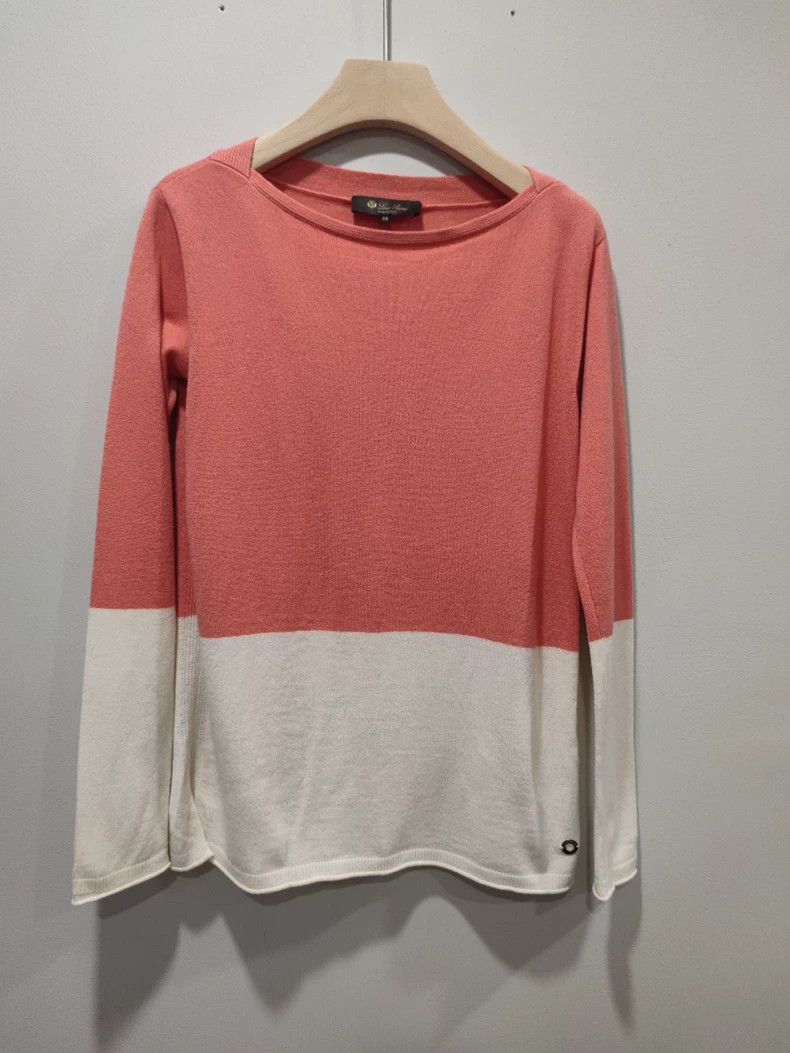 Loro Piana LORO PIANA Cashmere patchwork sweater Size M / US 6-8 / IT 42-44 - 1 Thumbnail