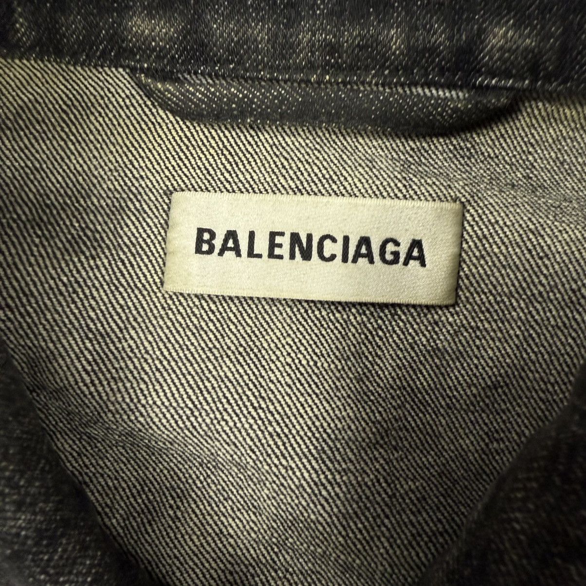 Balenciaga Balenciaga Jeans Jacket Oversized Size US L / EU 52-54 / 3 - 7 Thumbnail