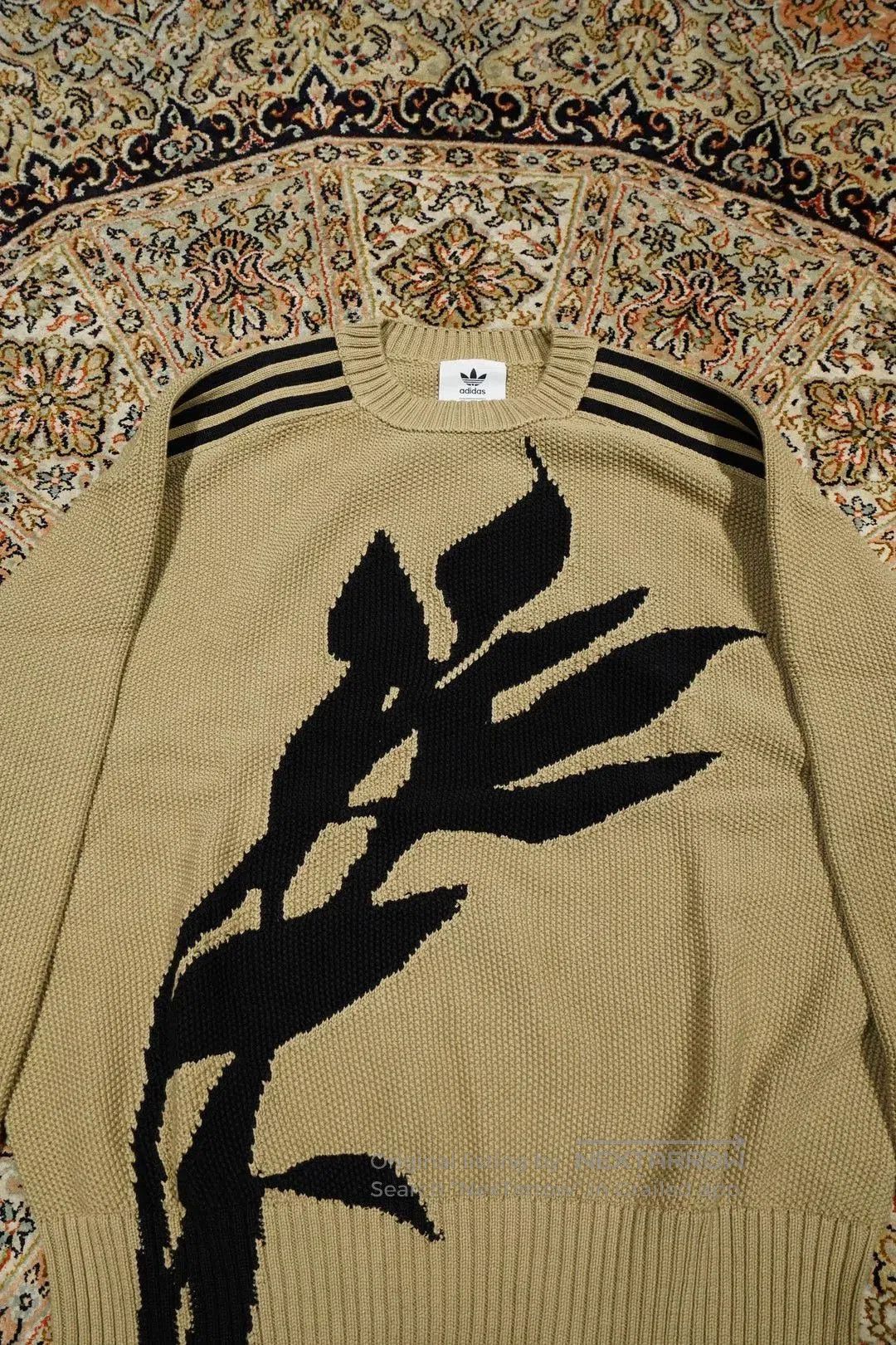 Song For The Mute SFTM x Adidas Sand Knit Sweater. Size US L / EU 52-54 / 3 - 2 Thumbnail
