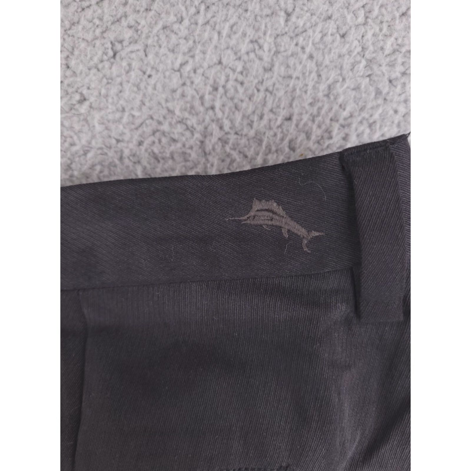 Tommy Bahama Tommy Bahama Pants Mens 40x27 Black Silk Chino Relaxed Size US 40 / EU 56 - 6 Thumbnail