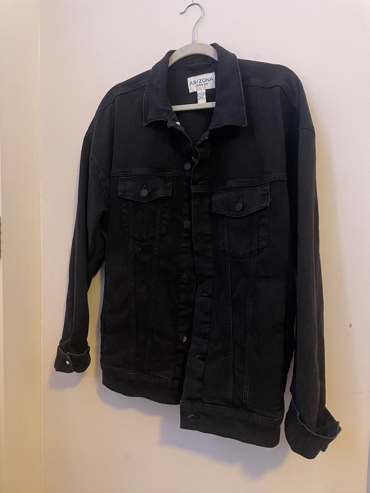 Arizona Jean Co. Black Denim Jacket Size US S / EU 44-46 / 1 - 1 Thumbnail