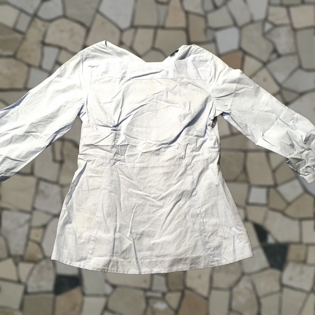 Ann Taylor Ann Taylor Loft Shirt Blue Sheer Cotton Pullover M Women Size M / US 6-8 / IT 42-44 - 1 Thumbnail