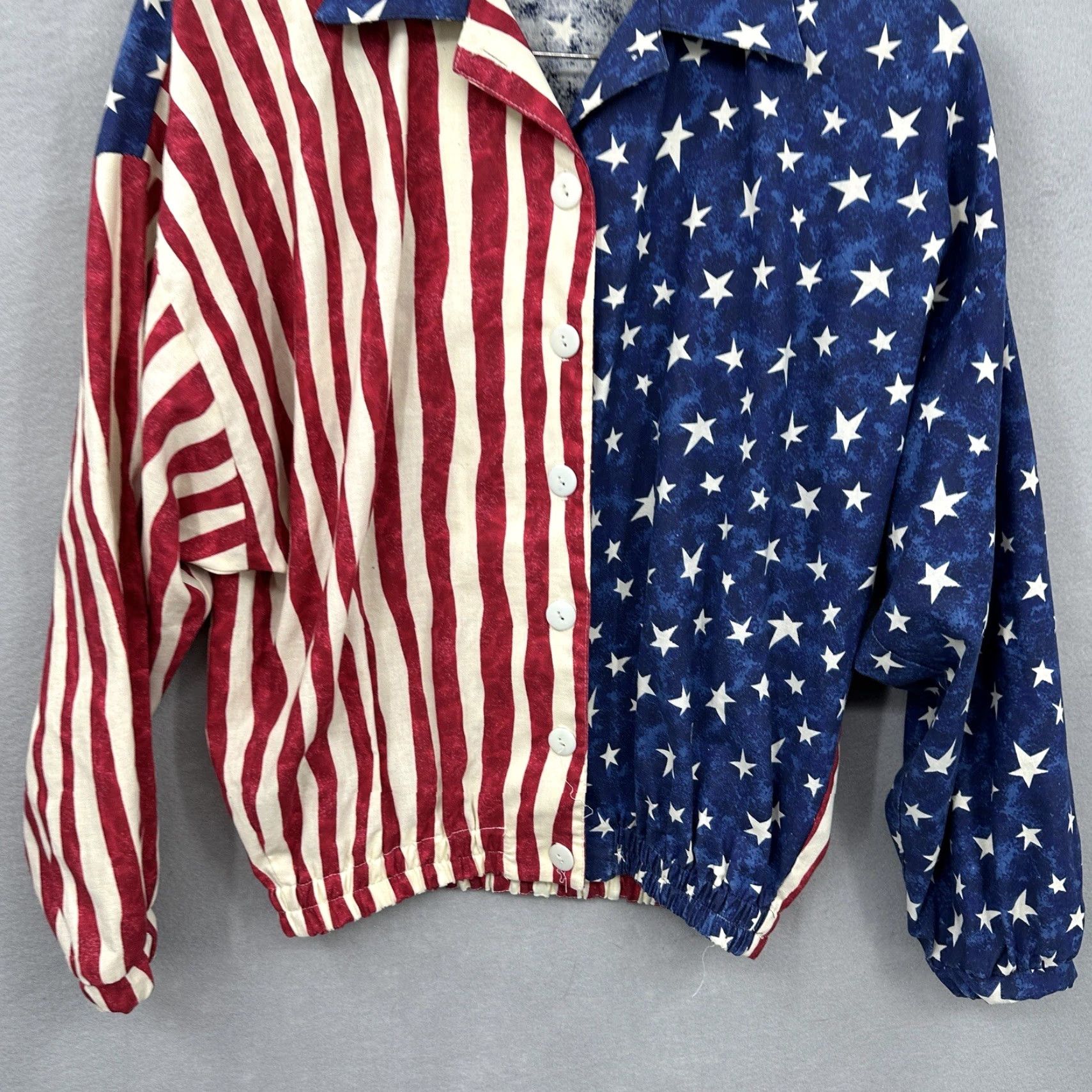 Vintage VINTAGE Oxford Dry Goods Shirt Women S USA Made Blue Button-Up Long Sleeve Collared Dolman Sleeve Pockets Retro 90s Style Mens Womens Girls Boys? Size S / US 4 / IT 40 - 3 Thumbnail