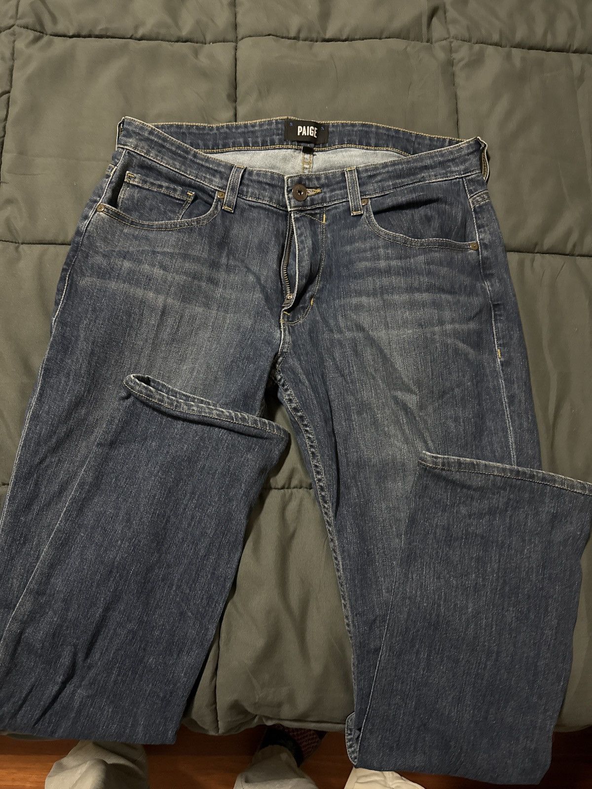 Paige Paige Slim Fit Jeans 32 Size US 32 / EU 48 - 2 Thumbnail
