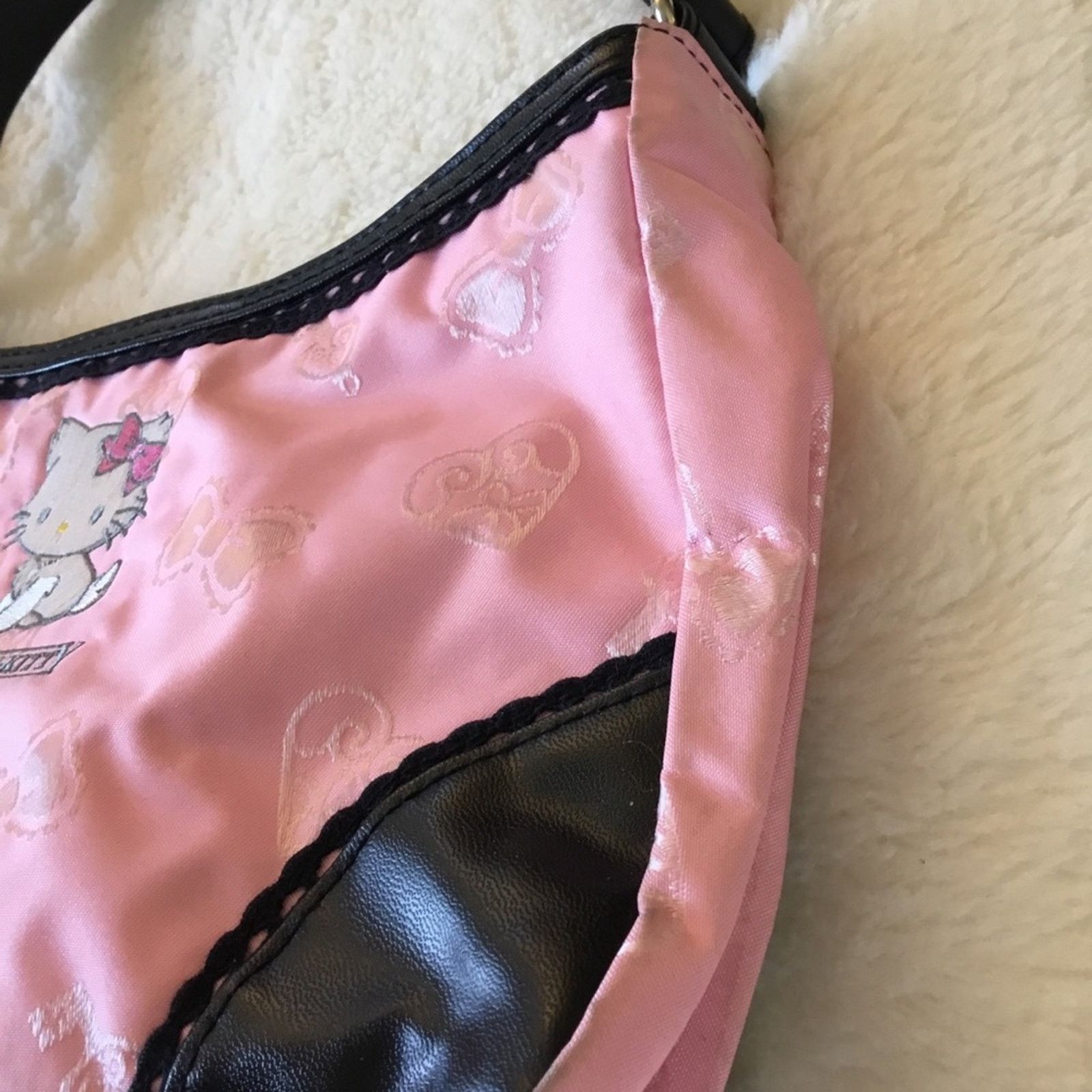 Other Sanrio Rare Vintage 2004 Hello Kitty Pink Baguette Style Bag Size ONE SIZE - 4 Thumbnail