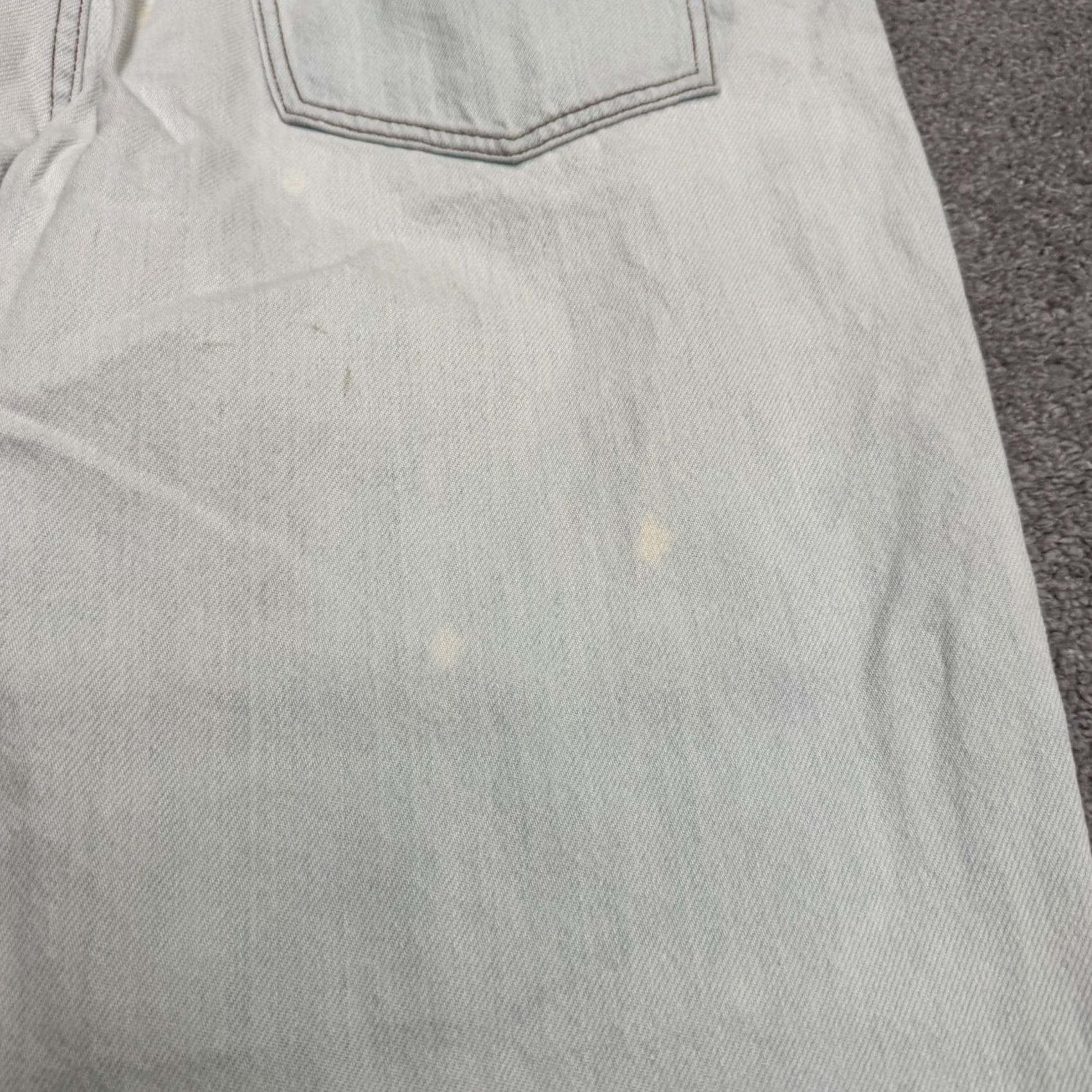 Madewell Madewell Jeans Womens 27 Blue The Slouchy Boyjean Distressed Denim Acid Light Wash Size 27" / US 4 / IT 40 - 5 Thumbnail