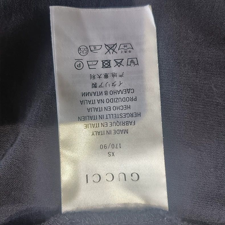 Gucci Gucci Dark blue round-neck short sleeves Size US XS / EU 42 / 0 - 5 Thumbnail