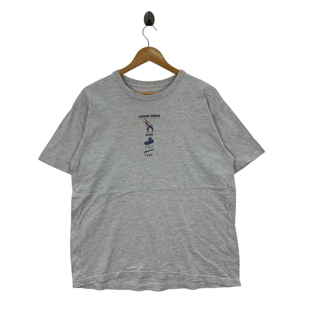 Vintage Vintage 90s KYOSUKE HIMURO Tour 1994 Japanese Singer Tshirt Size US M / EU 48-50 / 2 - 1 Thumbnail
