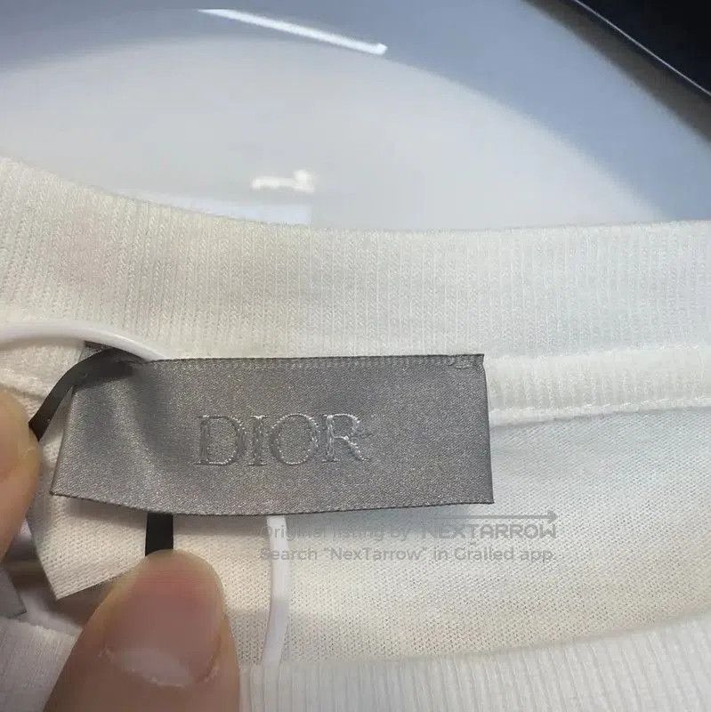 Dior Dior Summer Logo White Short Sleeve Shirt . Size US L / EU 52-54 / 3 - 3 Thumbnail