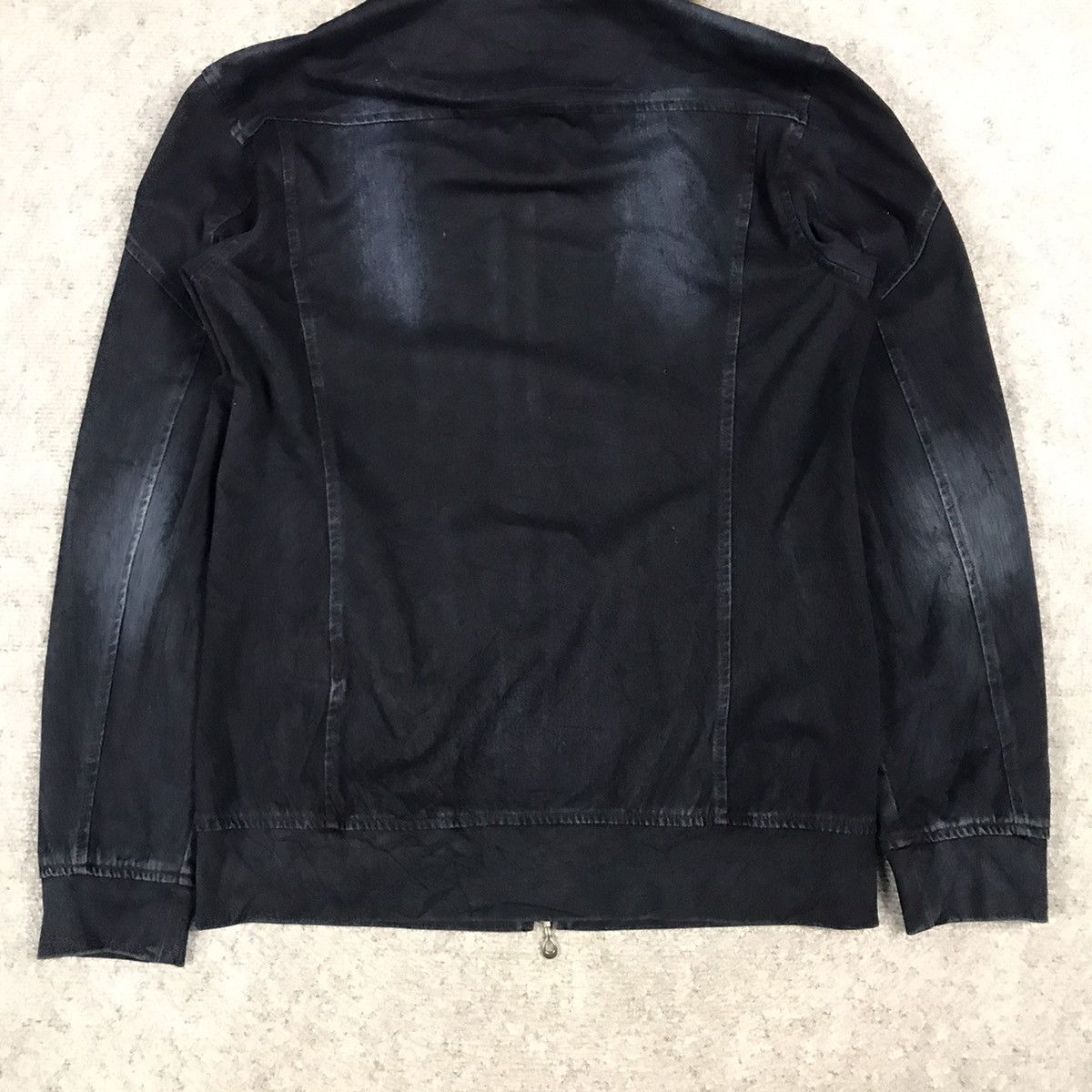 If Six Was Nine × Le Grande Bleu (L.G.B.) × Nicole Club NICOLA CLUB MAN JAPAN BLUE INDIGO FUR HOODIES JACKET Size US M / EU 48-50 / 2 - 10 Thumbnail