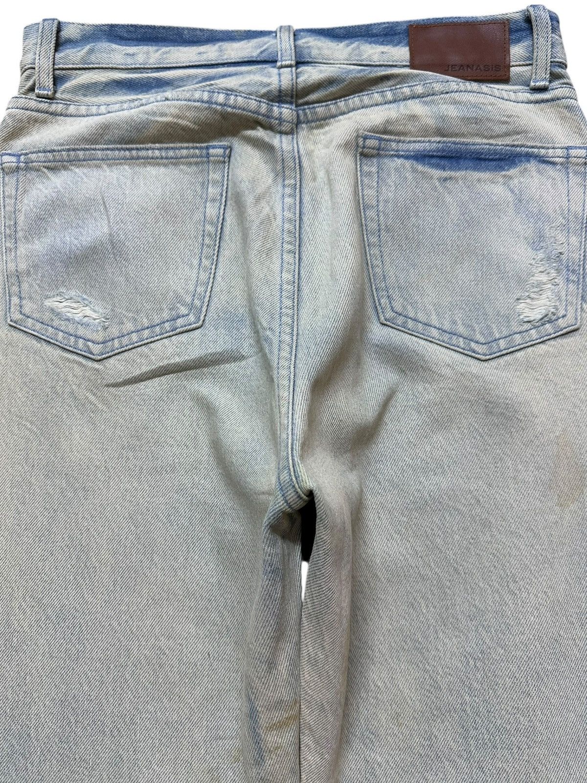 Japan Blue Vintagw Jeanasis Faded Grunge Ripped Distressed Denim Size US 30 / EU 46 - 6 Thumbnail