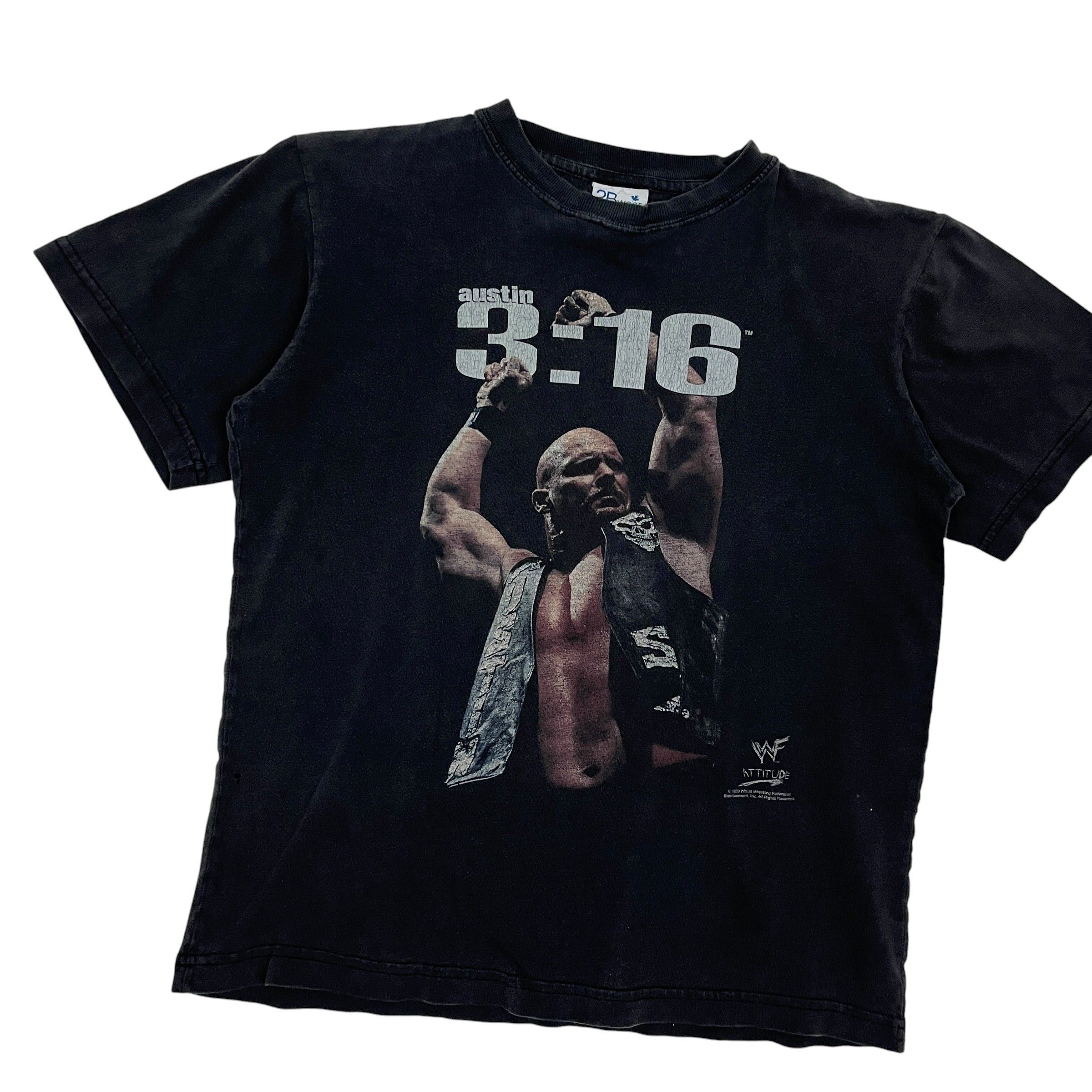 WWF 1999 Stone Cold Steve Austin 3:16 WWF Tee - Size S Size US S / EU 44-46 / 1 - 2 Thumbnail