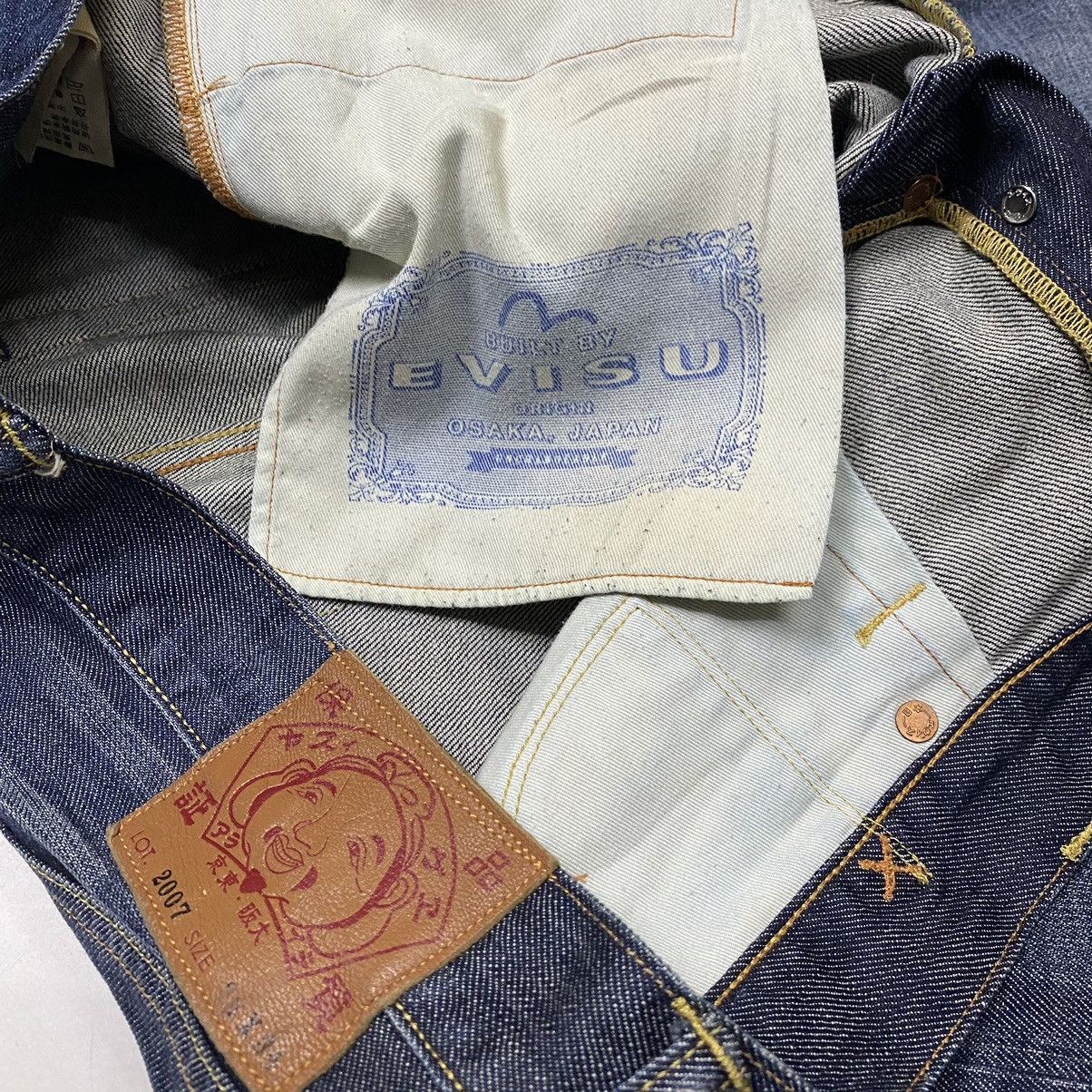Evisu Evisu Osaka Japan Lot 2007 denim Size US 33 - 14 Thumbnail