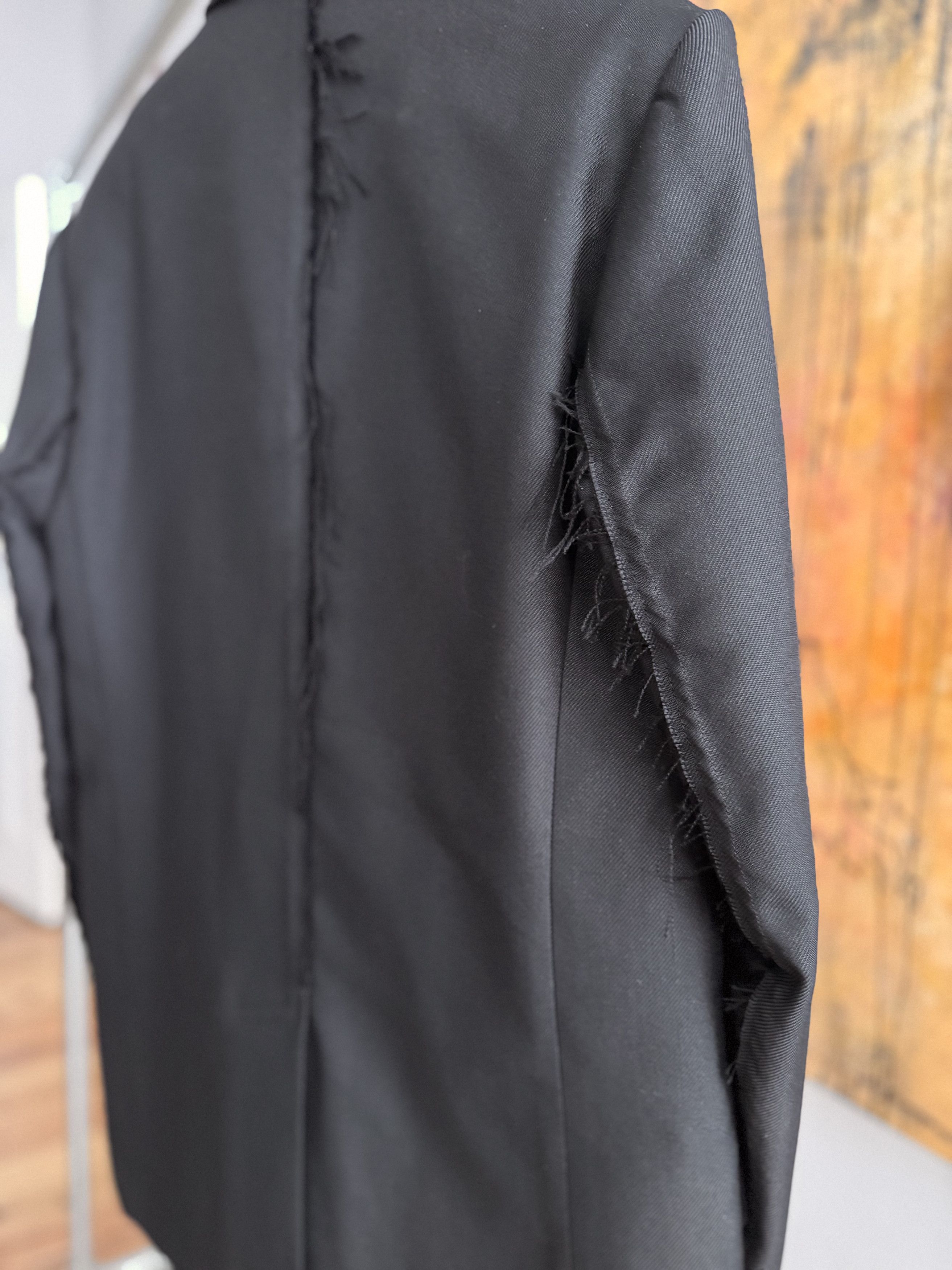 Song For The Mute Oversized Blazer - Drill Poly Wool Size US S / EU 44-46 / 1 - 4 Thumbnail