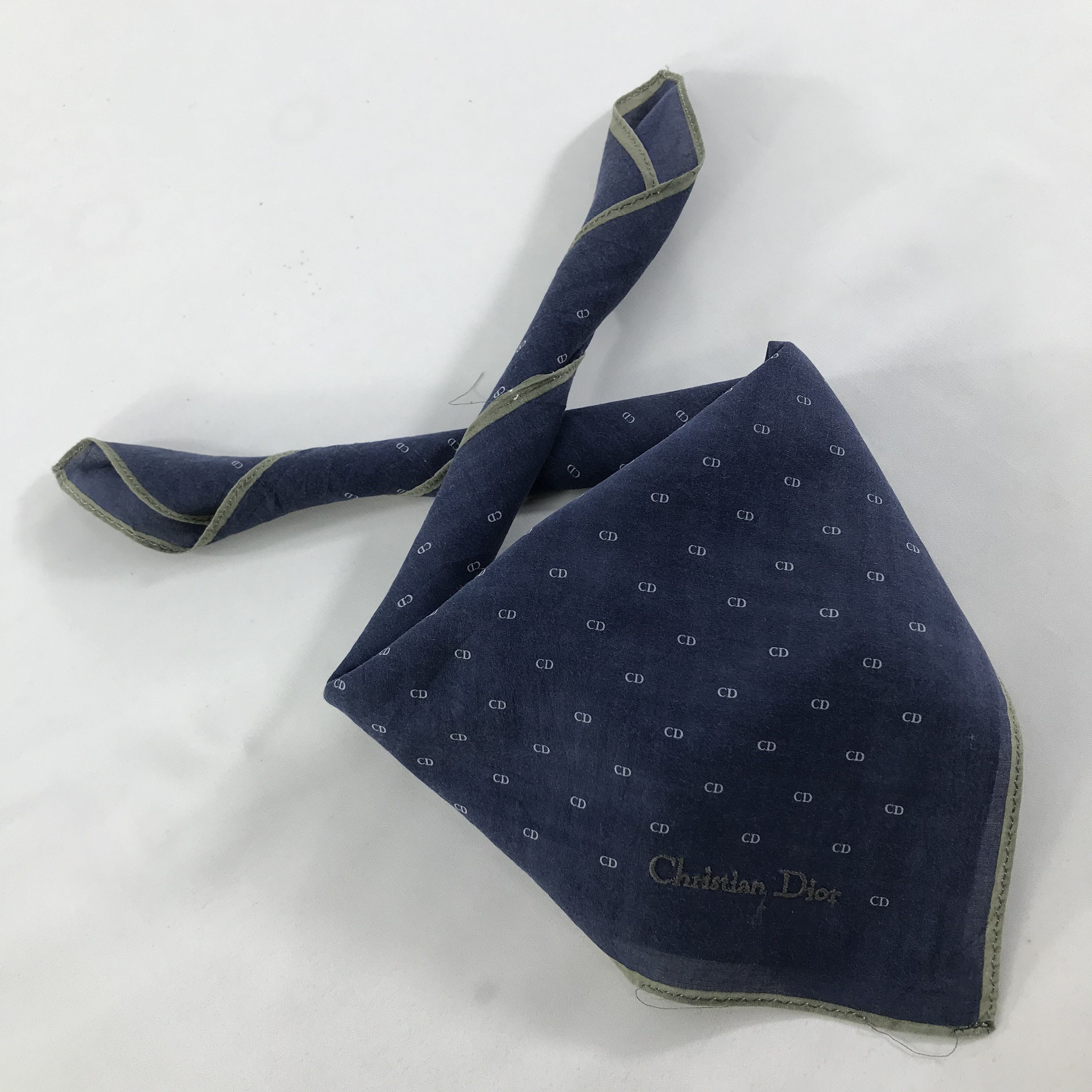 Vintage Christian Dior Neckerchief / Bandana / Handkerchief Size ONE SIZE - 2 Thumbnail