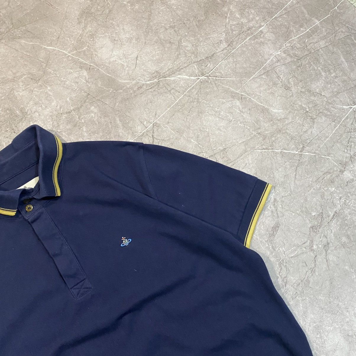 Vivienne Westwood VINTAGE VIVIENNE WESTWOOD POLO TEE SMALL LOGO Size US XL / EU 56 / 4 - 3 Thumbnail
