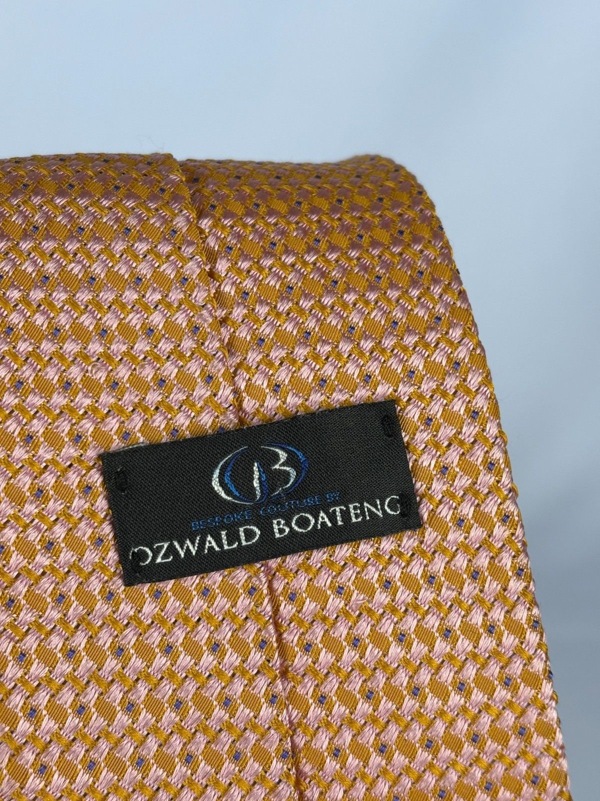 Ozwald Boateng Ozwald Boateng Bespoke Couture Silk Tie Made England Size ONE SIZE - 7 Thumbnail