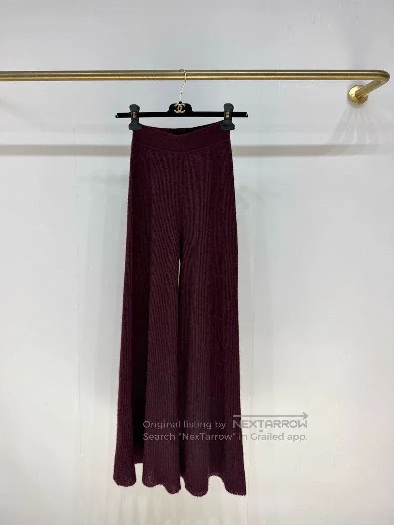 Loro Piana Loro Piana 24FW Autumn/Winter Pomegranate Red Cashmere and Size 25" / US 0 / IT 36 - 1 Thumbnail
