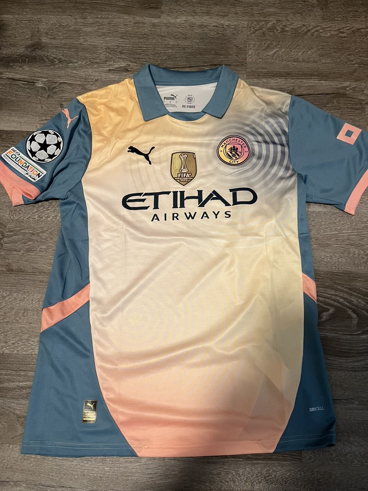 Puma Manchester city 23/24 Definitely City kit Size US L / EU 52-54 / 3 - 1 Thumbnail