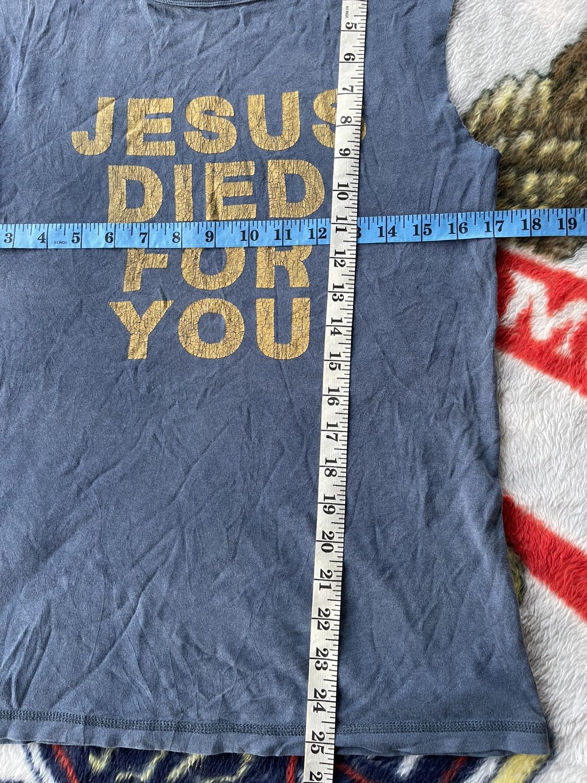 If Six Was Nine "I6W9 NO. JESUS/NS" Sleeveless Tank Top Size US S / EU 44-46 / 1 - 11 Thumbnail