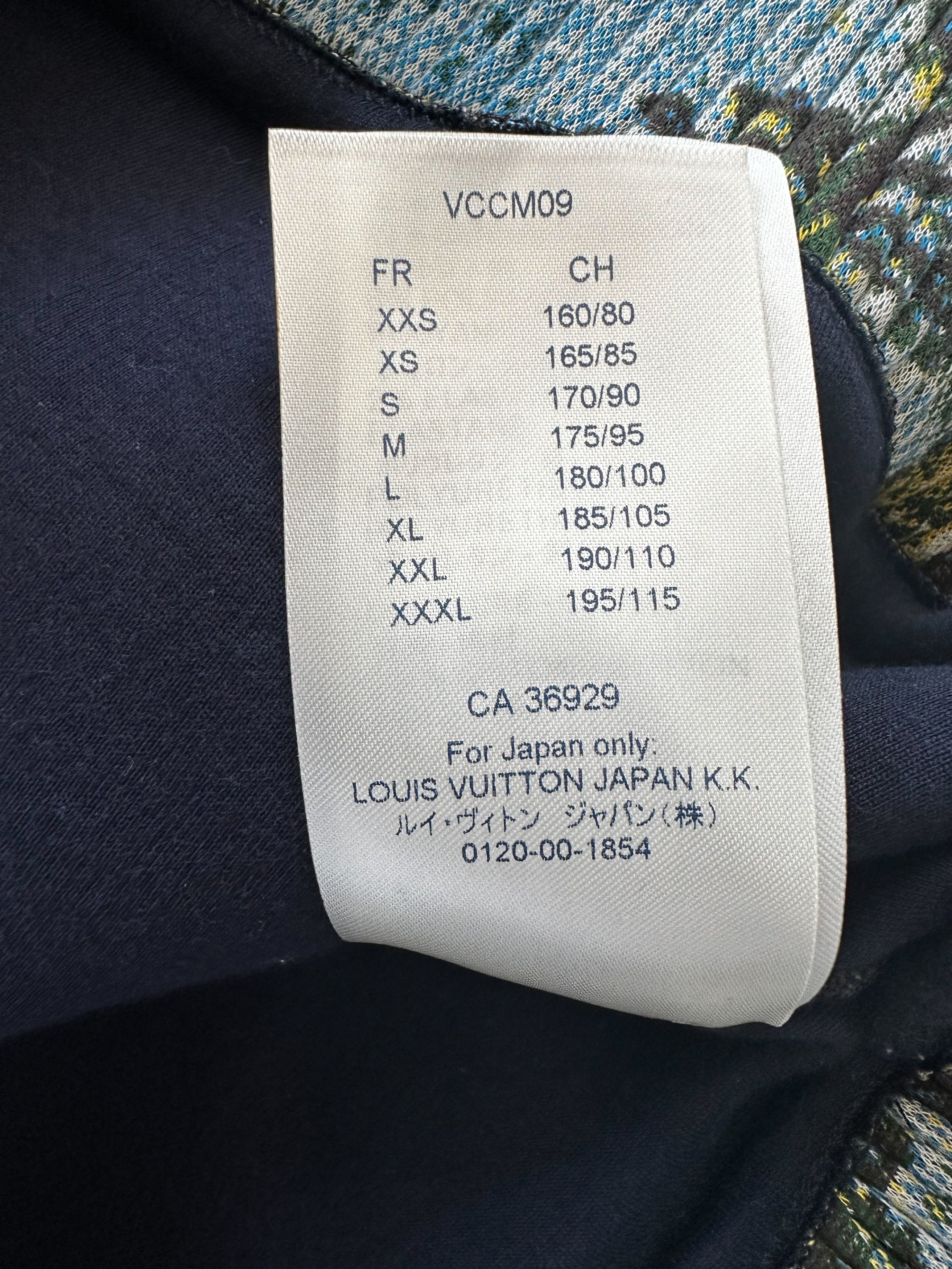 Louis Vuitton Blue Tapestry Print Hoodie Size US S / EU 44-46 / 1 - 7 Thumbnail