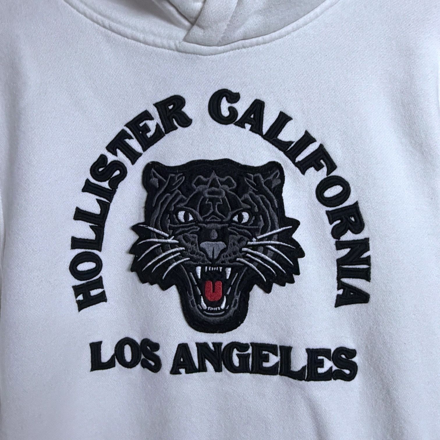 Hollister Hollister Los Angeles Tiger Cat White Black Hoodie Men's M Size US M / EU 48-50 / 2 - 3 Thumbnail