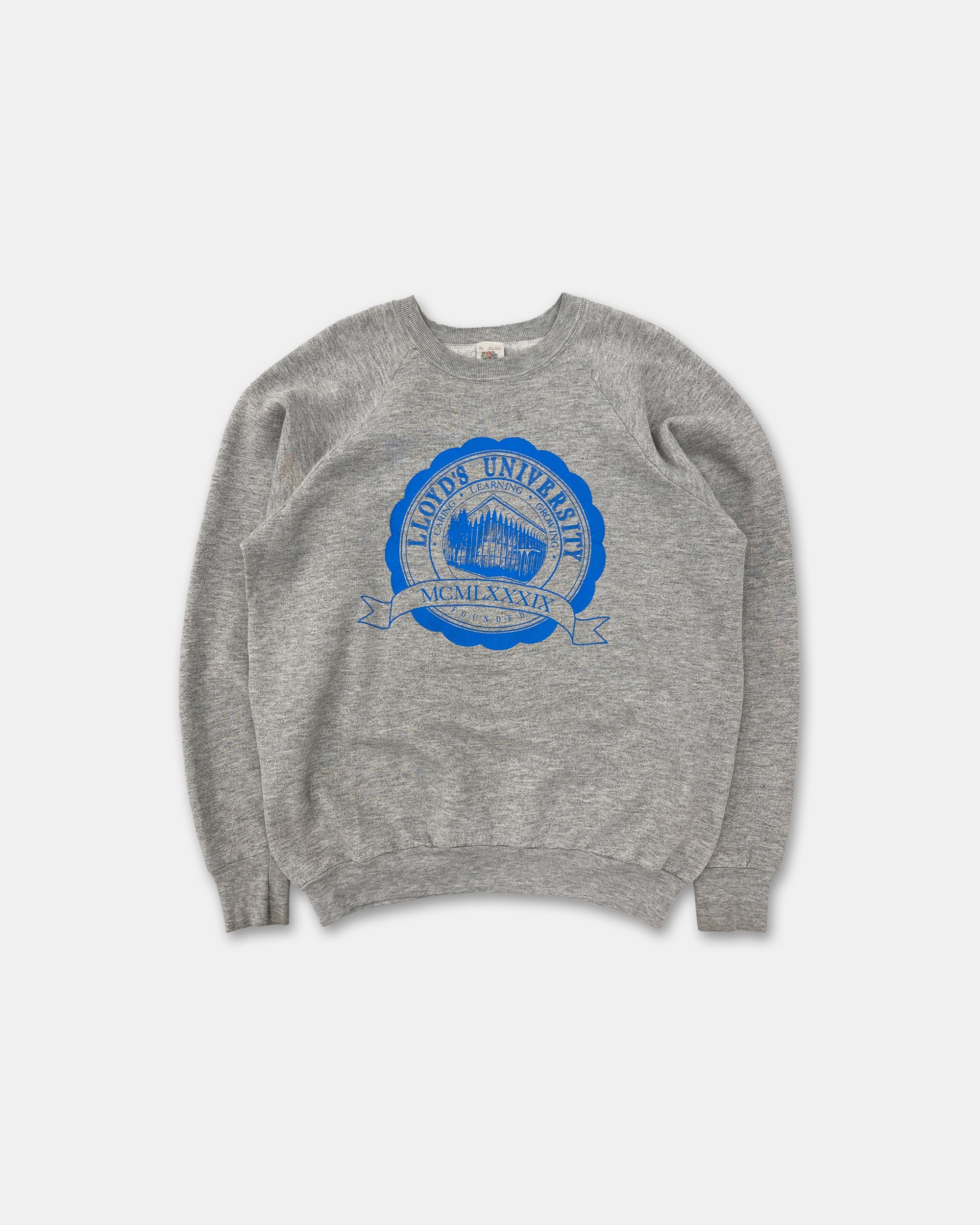 Vintage 1990s Lloyd's University Raglan Crewneck Size US XL / EU 56 / 4 - 1 Thumbnail