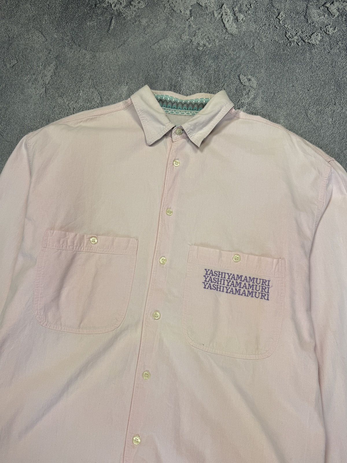 Yashi Yamamuri Yashi Yamamuri Vintage Rare Shirt Size US L / EU 52-54 / 3 - 3 Thumbnail