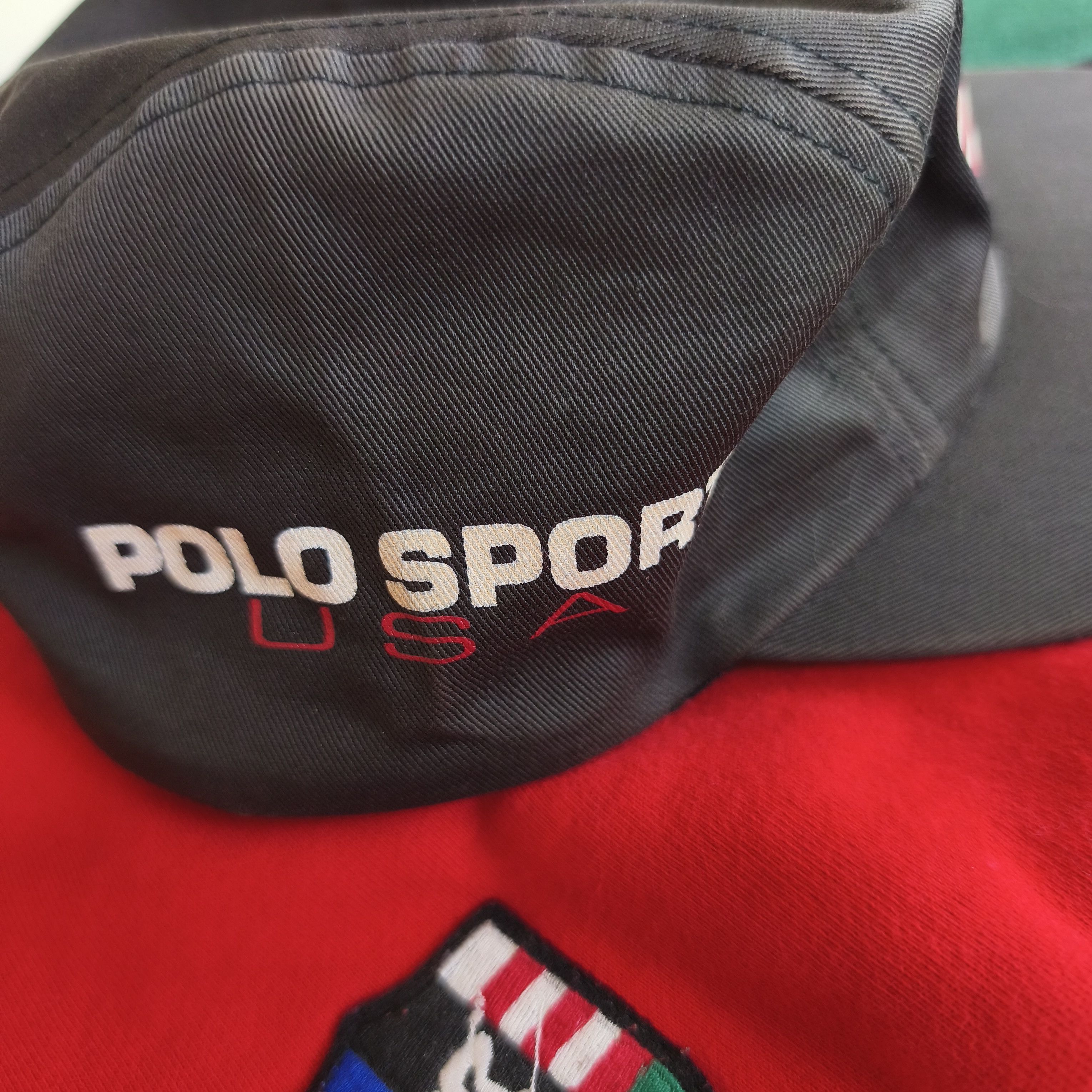 Polo Ralph Lauren Hat polo sport usa vintage Made in usa Size 30 - 10 Thumbnail