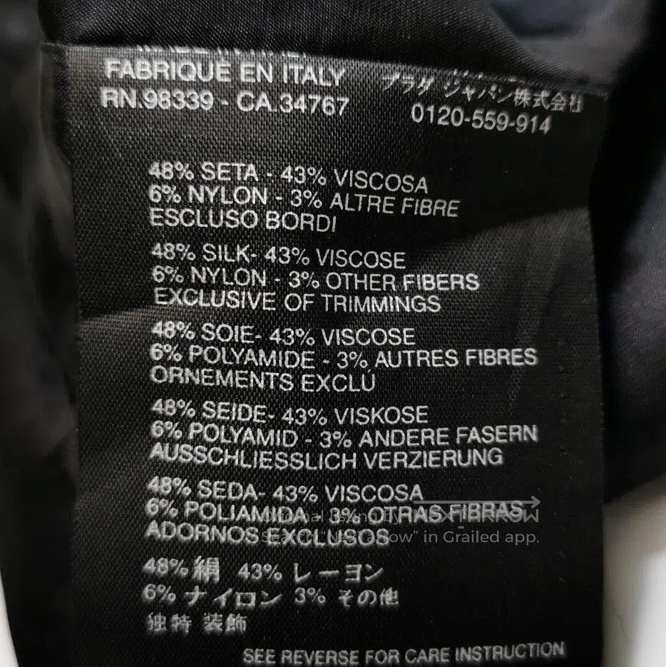 Prada Prada Black Silk Blend Midi Skirt Size 42 . Size 41" - 5 Thumbnail