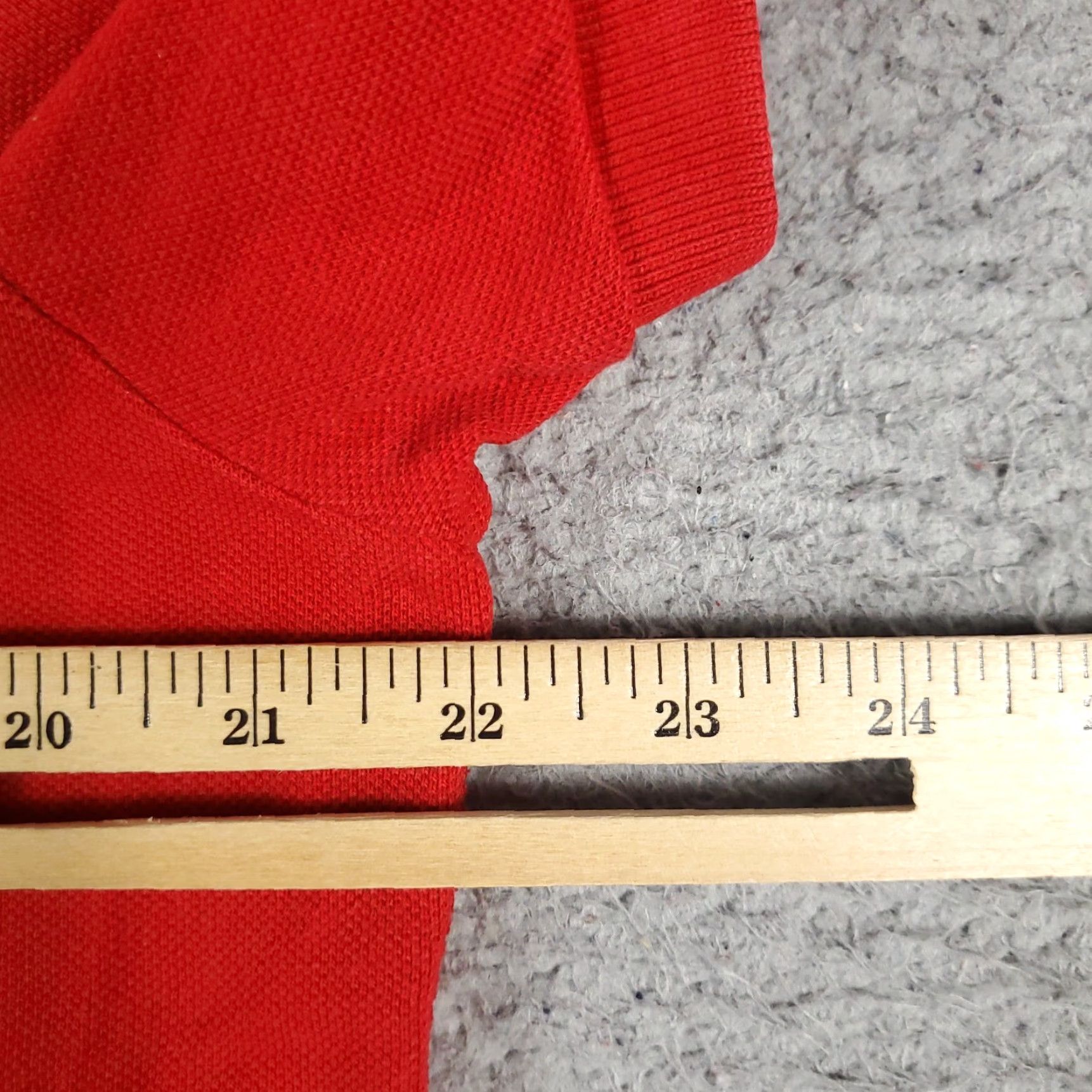 American Eagle Outfitters American Eagle Polo Shirt Mens Large Red Short Sleeve Casual Adult Size US L / EU 52-54 / 3 - 6 Thumbnail