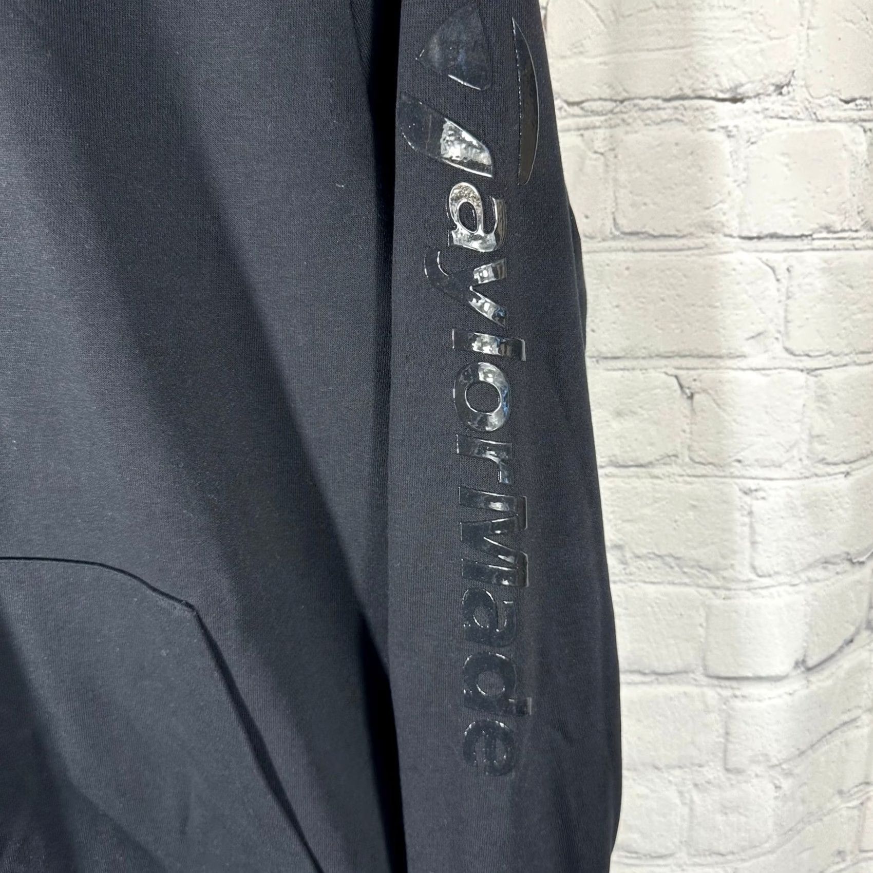 TaylorMade TaylorMade Mens Golf Hoodie Black Sleeve Logo Pullover Sweatshirt Medium Size US M / EU 48-50 / 2 - 2 Thumbnail