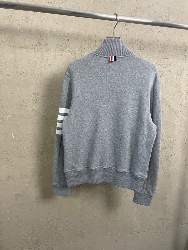 Thom Browne Thom Browne Zipper baseball jacket Size US S / EU 44-46 / 1 - 2 Thumbnail