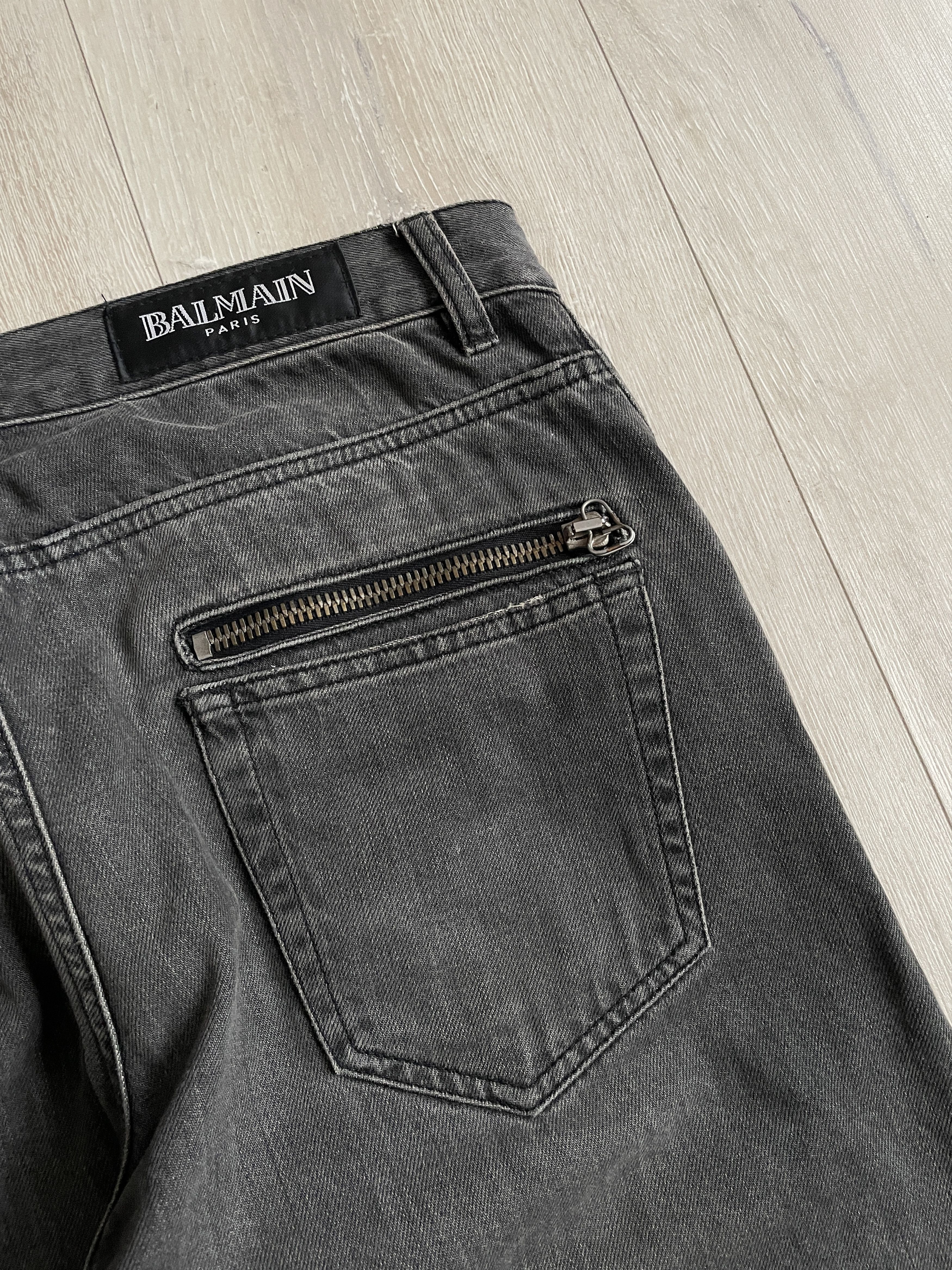 Balmain Balmain SS10 bikers by Christophe Decarnin Size US 33 - 12 Thumbnail