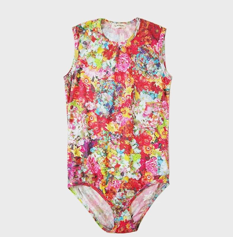 Comme des Garcons Comme Des Garcons Floral print vest cover-up Size S / US 4 / IT 40 - 2 Thumbnail