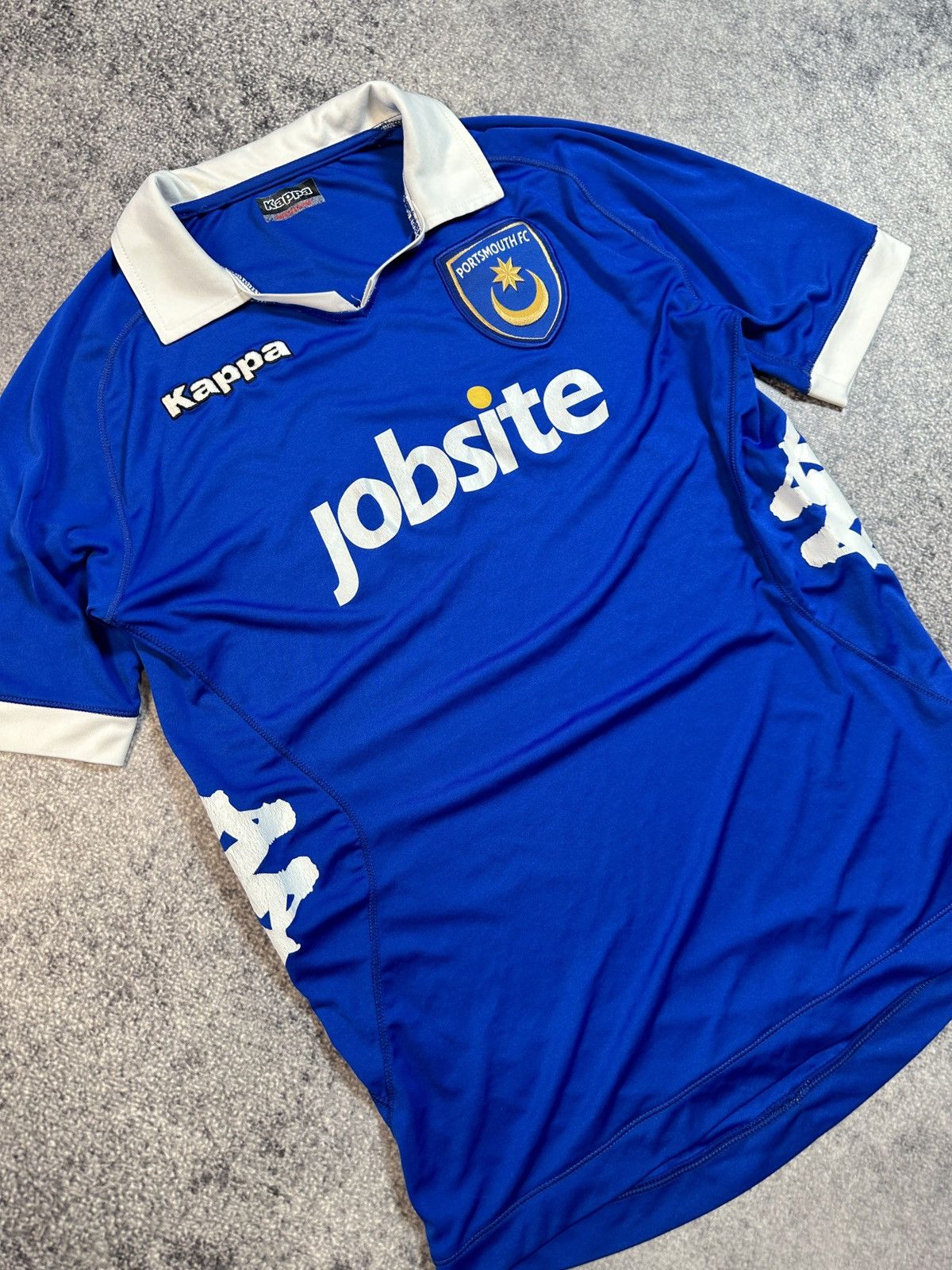Kappa × Vintage Vintage Kappa Portsmouth Soccer Jersey Blokecore Style M Size US M / EU 48-50 / 2 - 2 Thumbnail