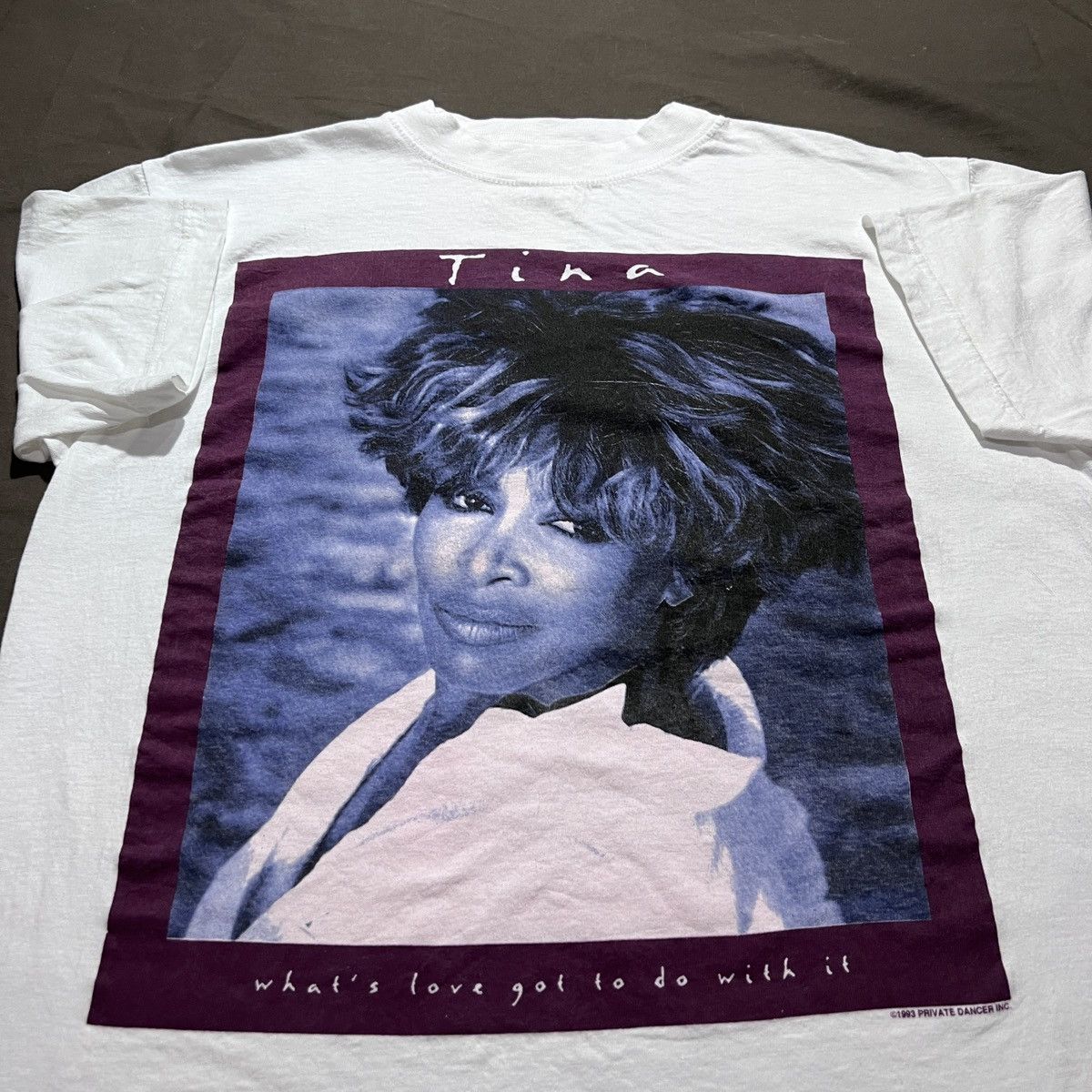 Rap Tees Vintage 90s Tina Turner Tour Tee L R&B Soul Pop Size US L / EU 52-54 / 3 - 5 Thumbnail