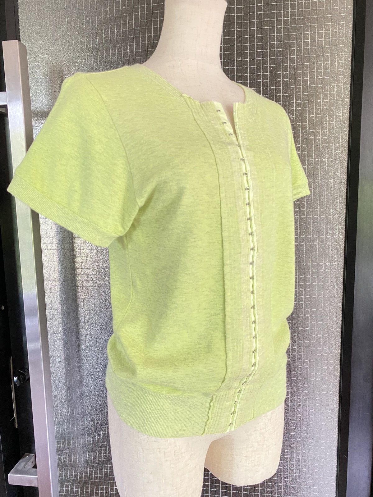 Ne-Net Né-net neon green buttons hook top Size XS / US 0-2 / IT 36-38 - 3 Thumbnail