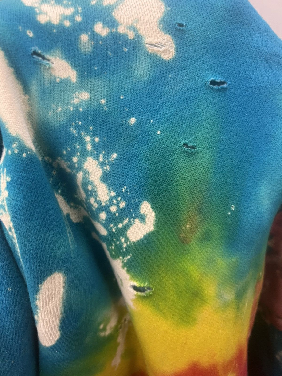 Rap Tees Westside Gunn x Rebirth Studios SIGNED Tie Dye Benoit Hoodie Size US XL / EU 56 / 4 - 8 Thumbnail