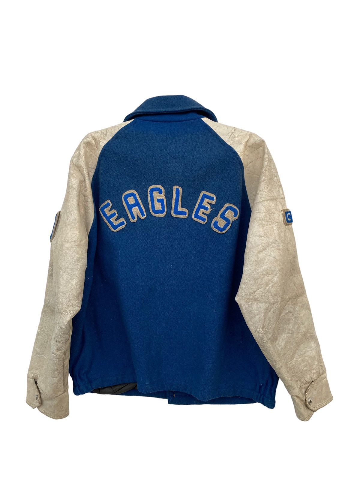 Vintage VINTAGE QUEEN ELIZABETH PARK SCHOOL VARSITY JACKET Size US M / EU 48-50 / 2 - 2 Thumbnail
