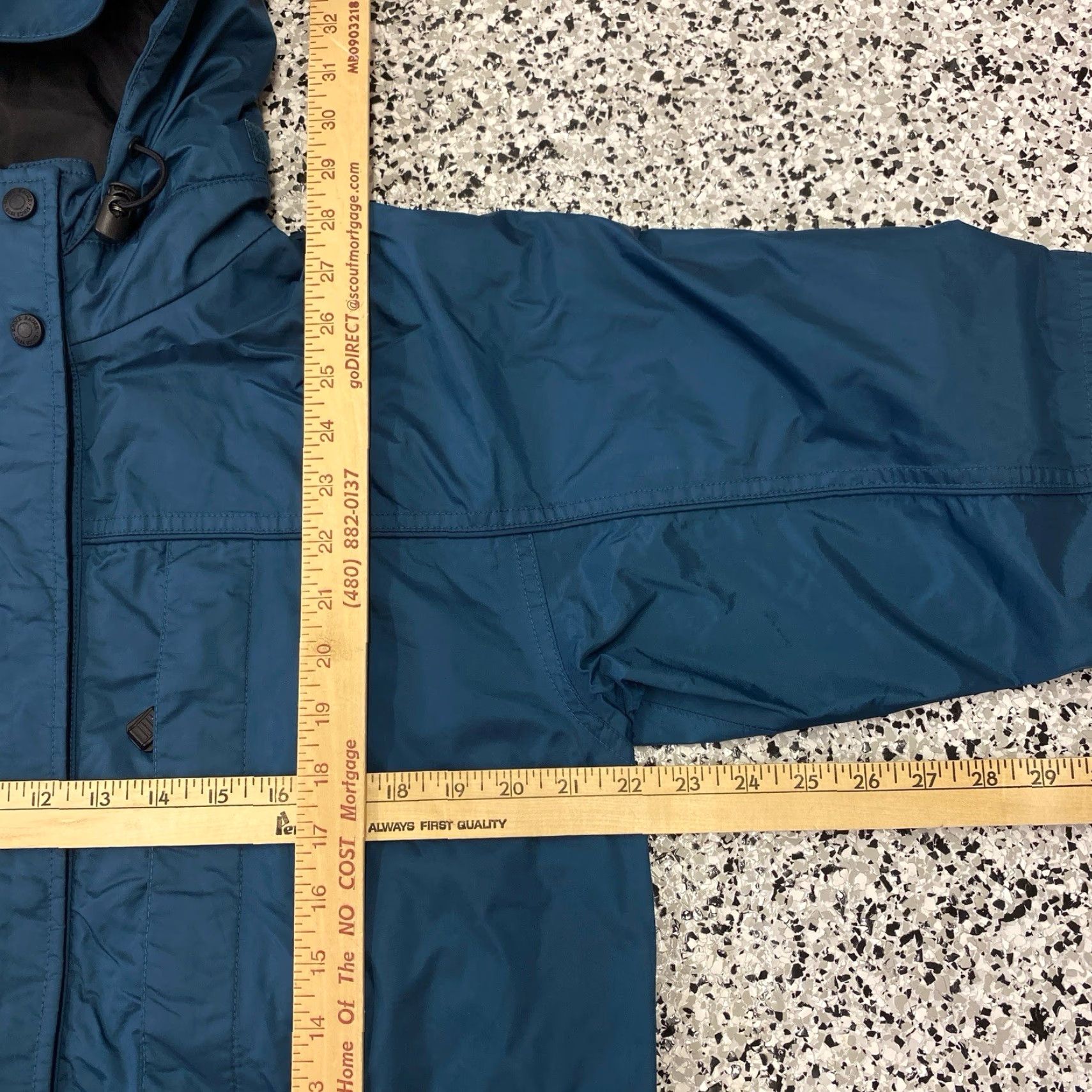 Eddie Bauer VINTAGE Eddie Bauer Gore Tex Jacket Womens M Teal Hood Adjustable Zip Rain Windbreaker Green 90s Womens Size M / US 6-8 / IT 42-44 - 2 Thumbnail