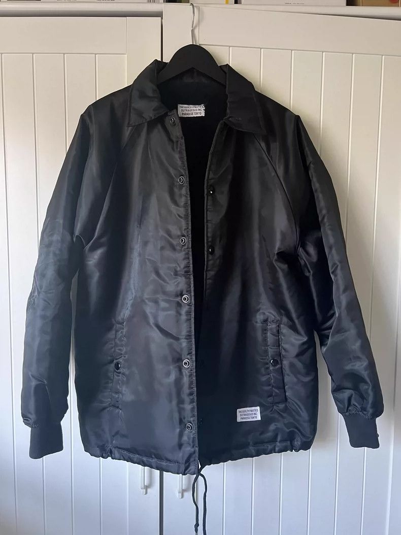 【M size グレー】WACKO MARIA COACH JACKET WACKO MARIA Coach Jacket - Gray | THEROOM