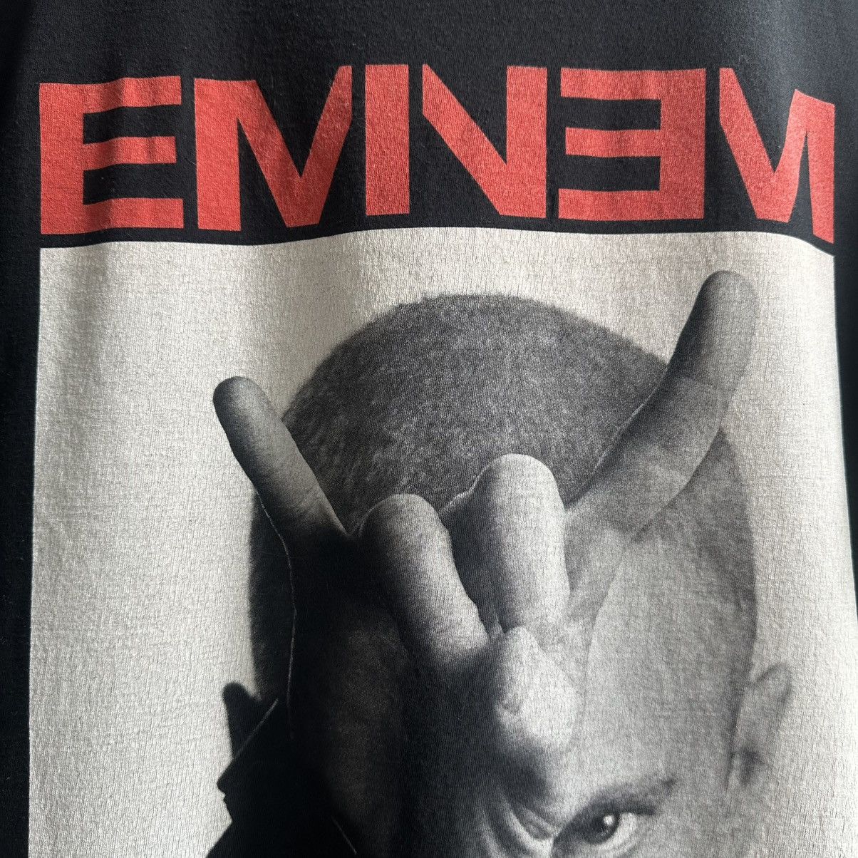 Eminem × Rap Tees × Vintage VINTAGE Y2K EMINEM GRAPHIC RAP TEE Size US M / EU 48-50 / 2 - 3 Thumbnail