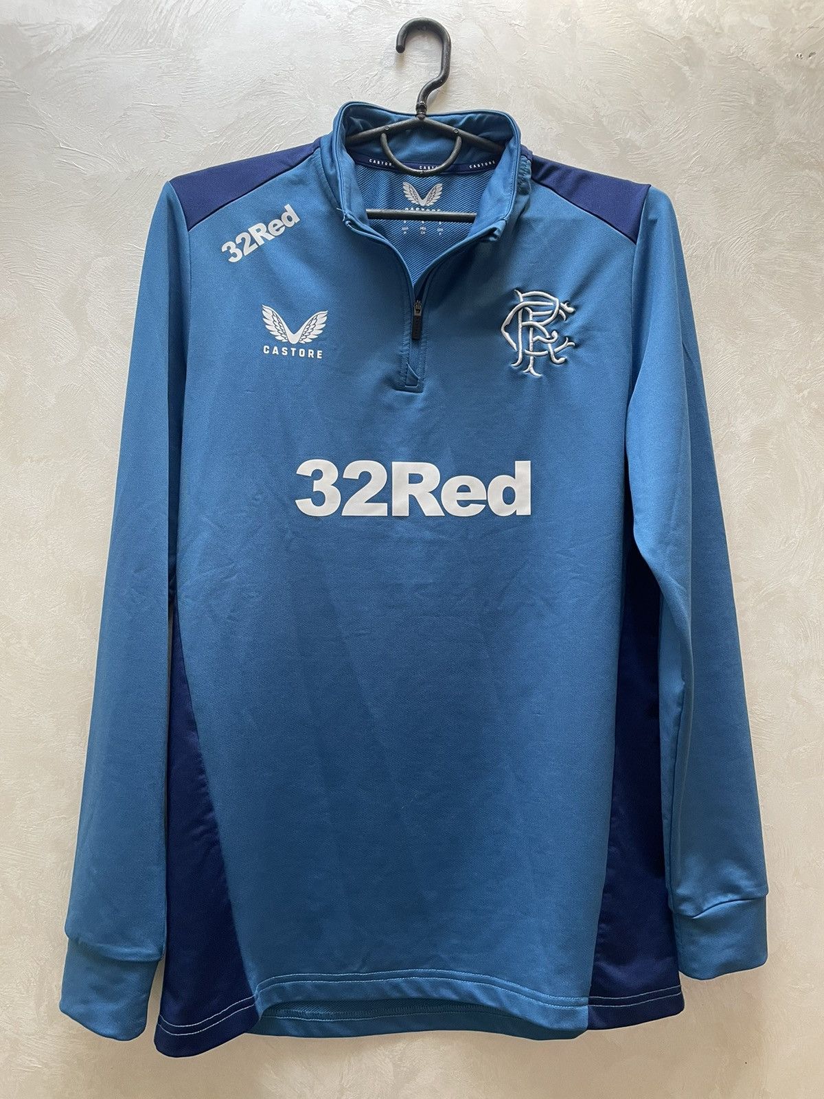 Castore 2023-24 Rangers Castore 1/4 Zip Training Top football shirt Size US S / EU 44-46 / 1 - 1 Thumbnail