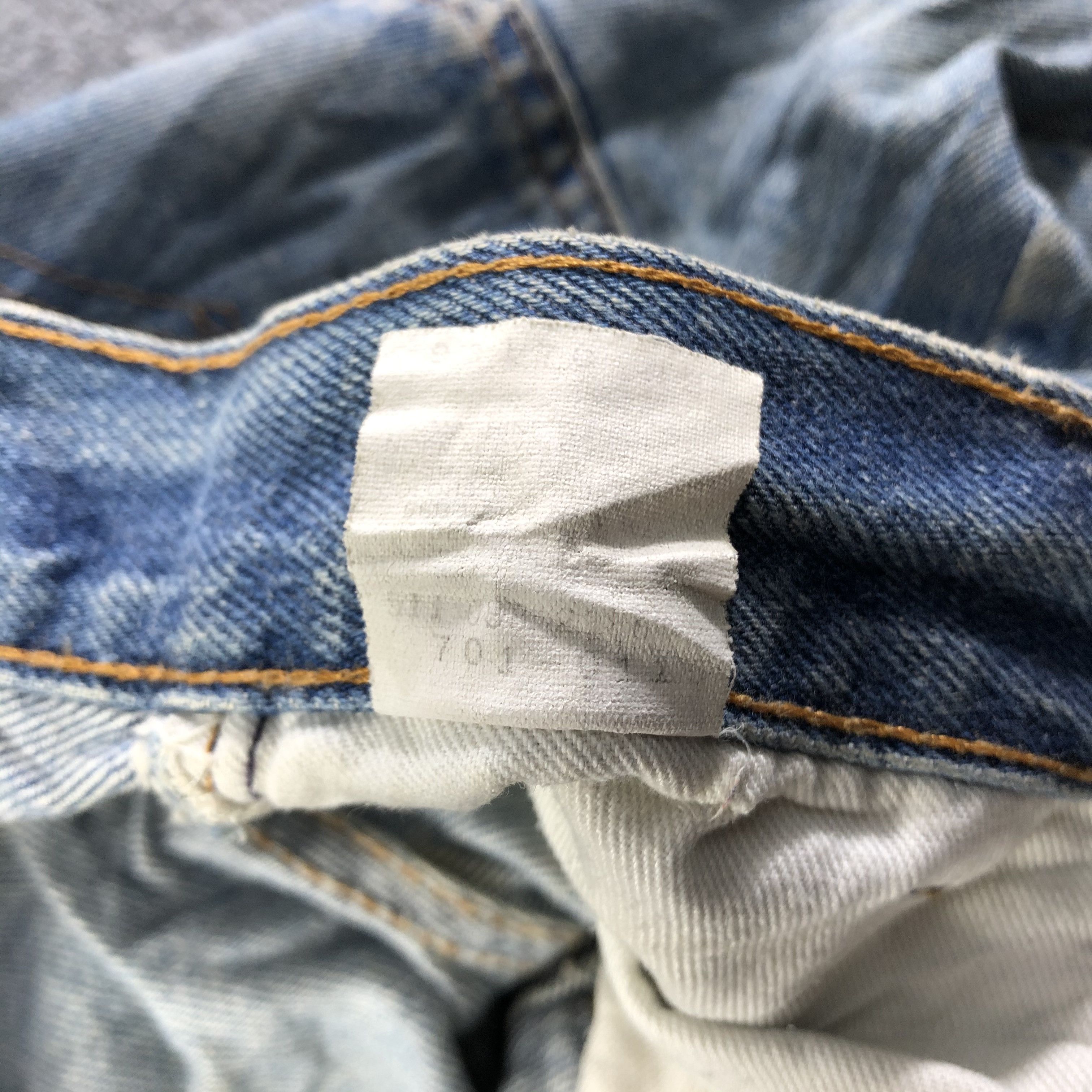 Levi's Vintage 90s Levis 501 Jeans-J3951 Size US 30 / EU 46 - 11 Thumbnail